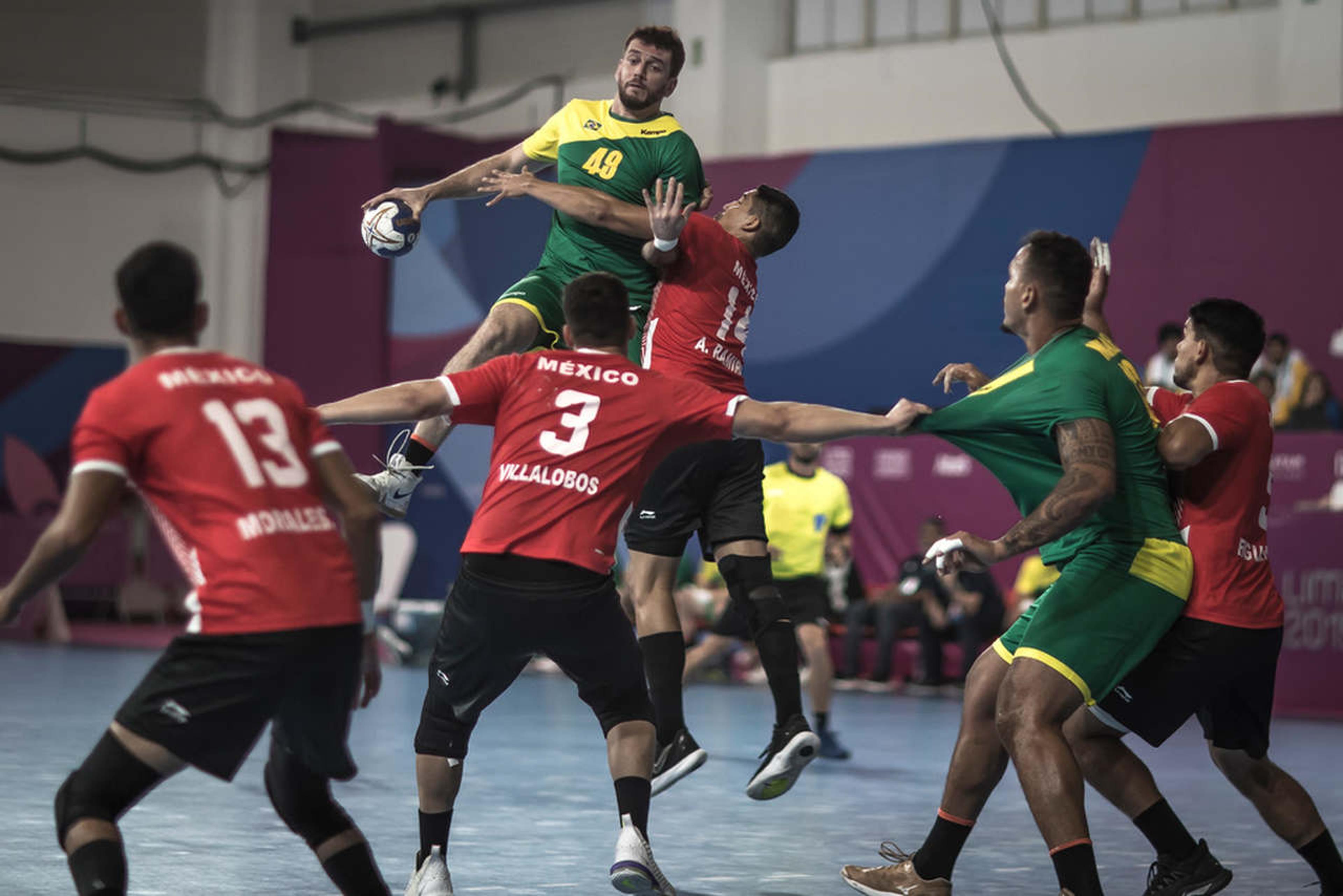 Pan: Brasil estreia com vitória sobre o México no handebol masculino