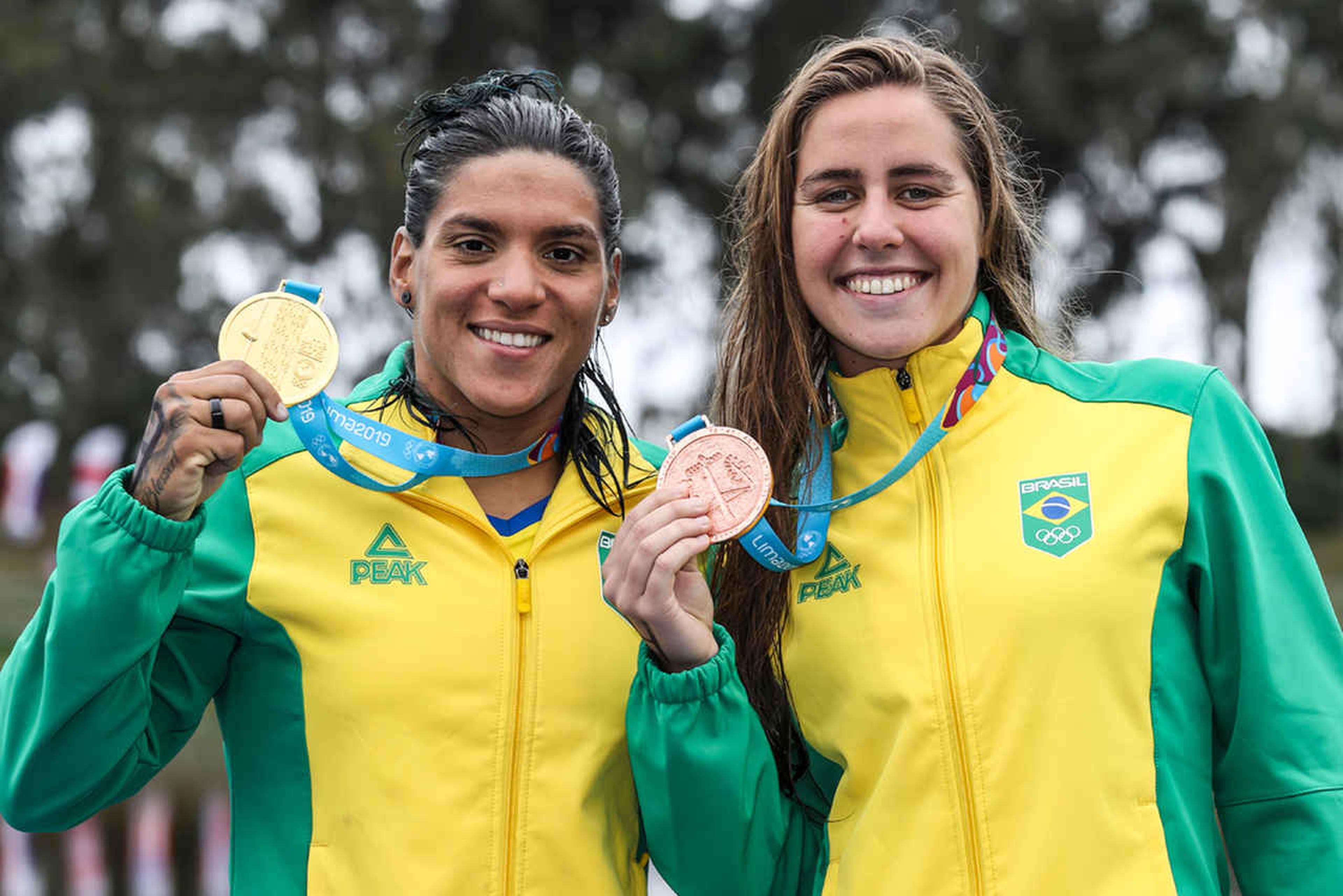 Pan: Ana Marcela Cunha fatura o ouro na maratona aquática feminina