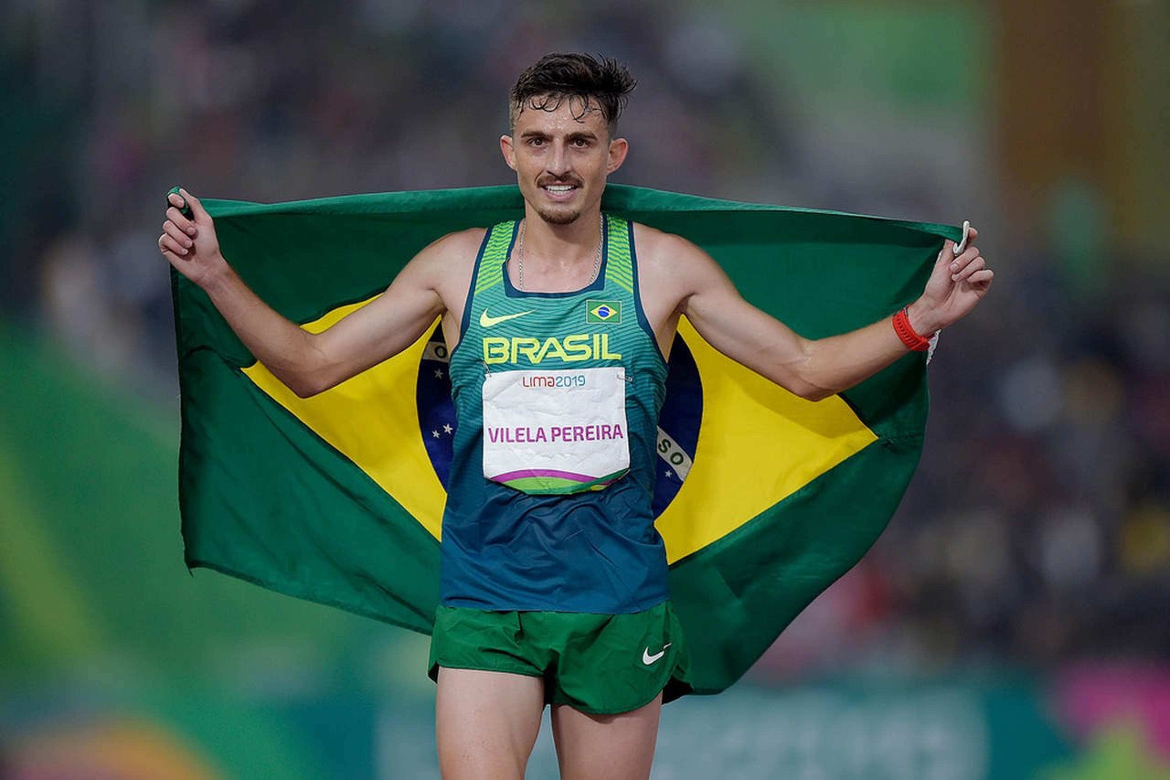 Ederson Vilela Pereira é ouro nos 10.000m masculino do Pan