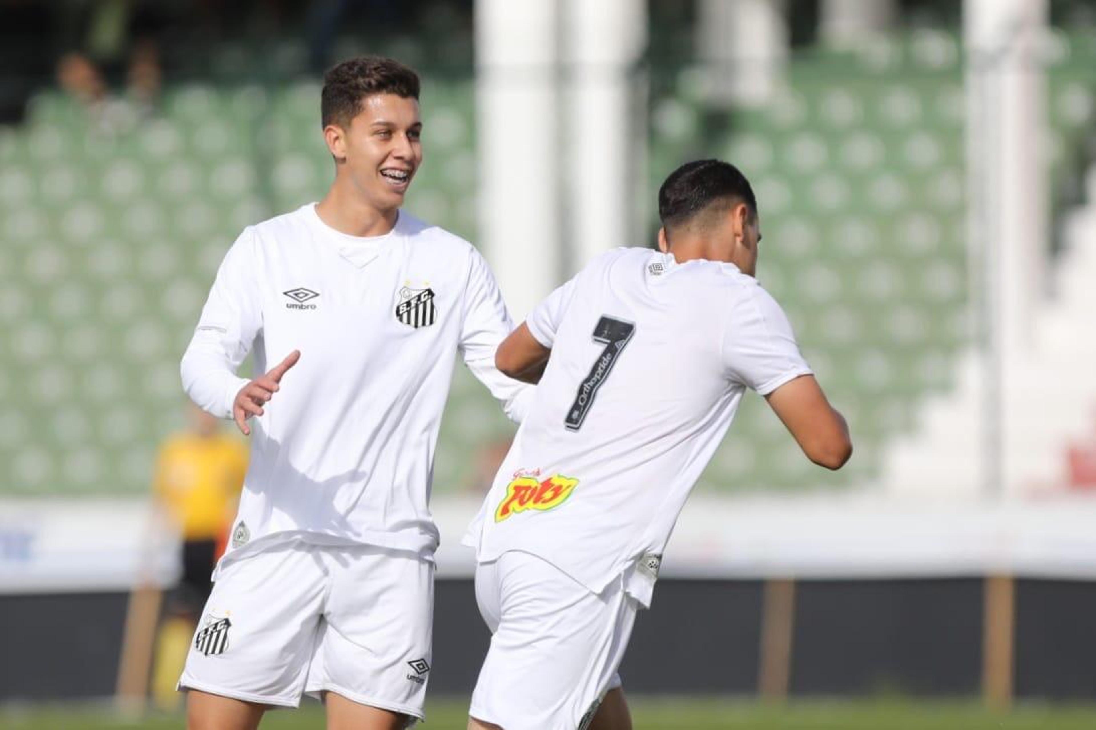 Santos bate o Vitória e respira no Brasileirão de Aspirantes