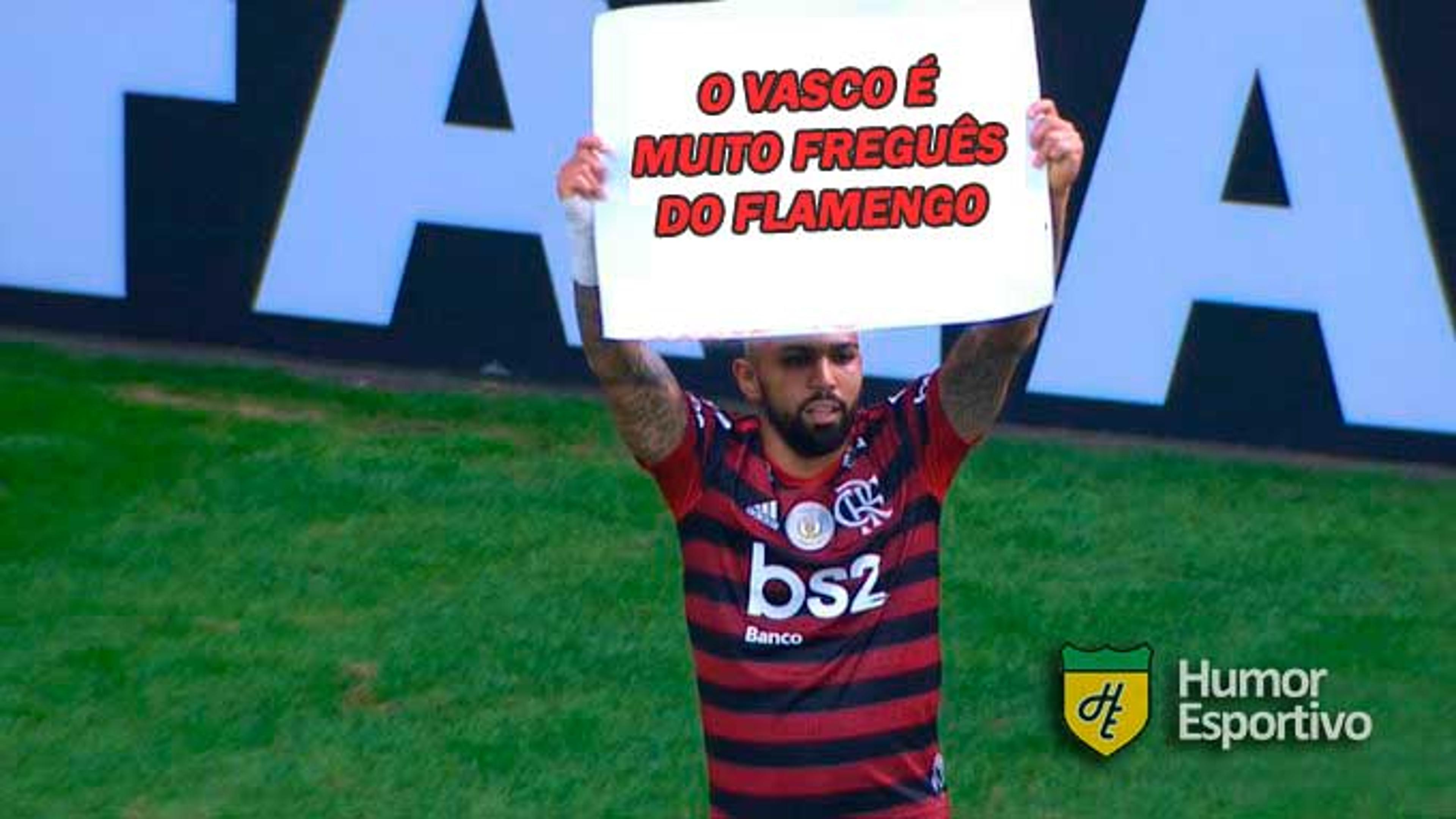 Flamenguistas zoam Vasco após goleada no clássico; veja memes