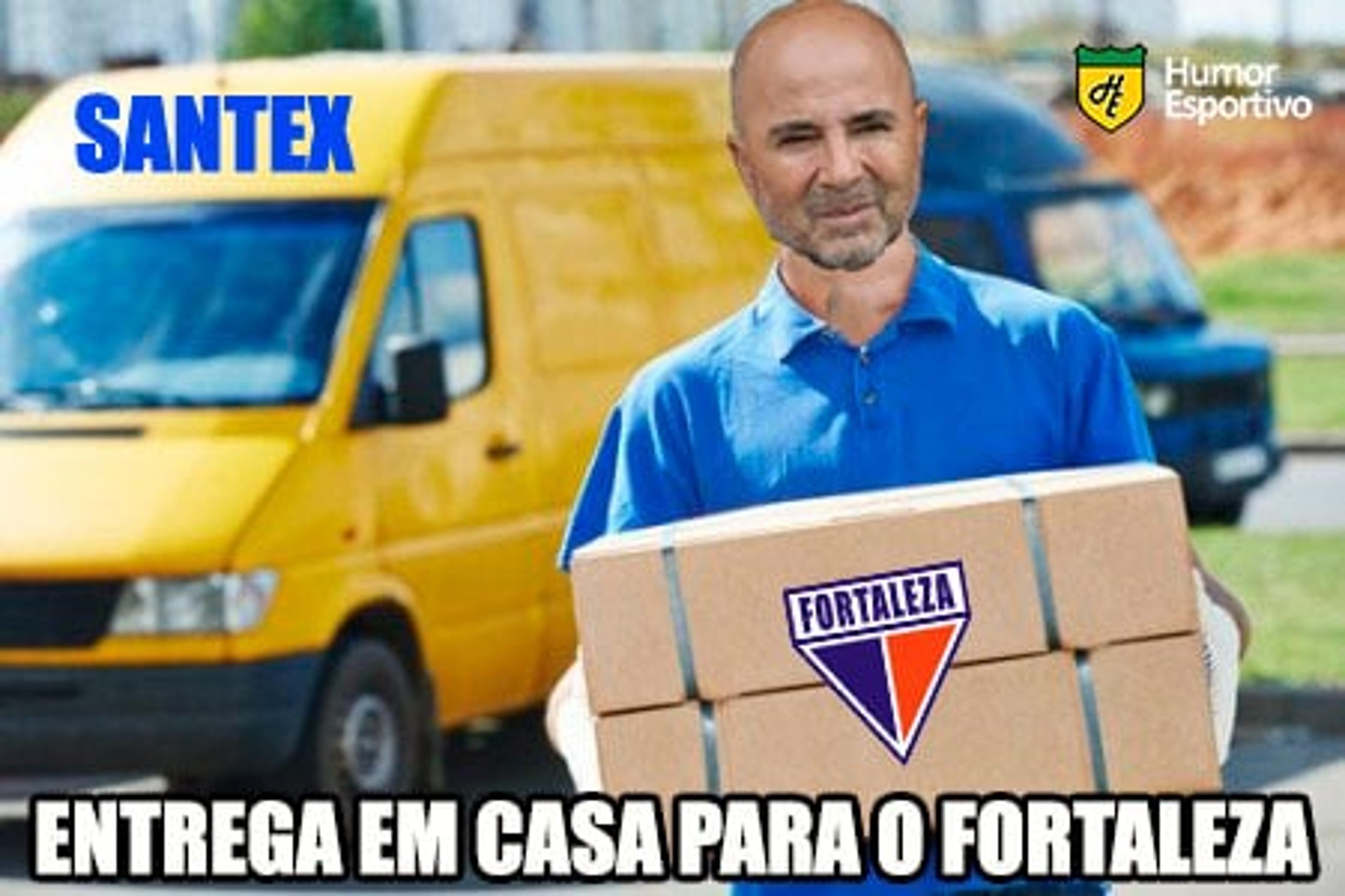 ‘Entregada’ do Santos contra o Fortaleza rende memes