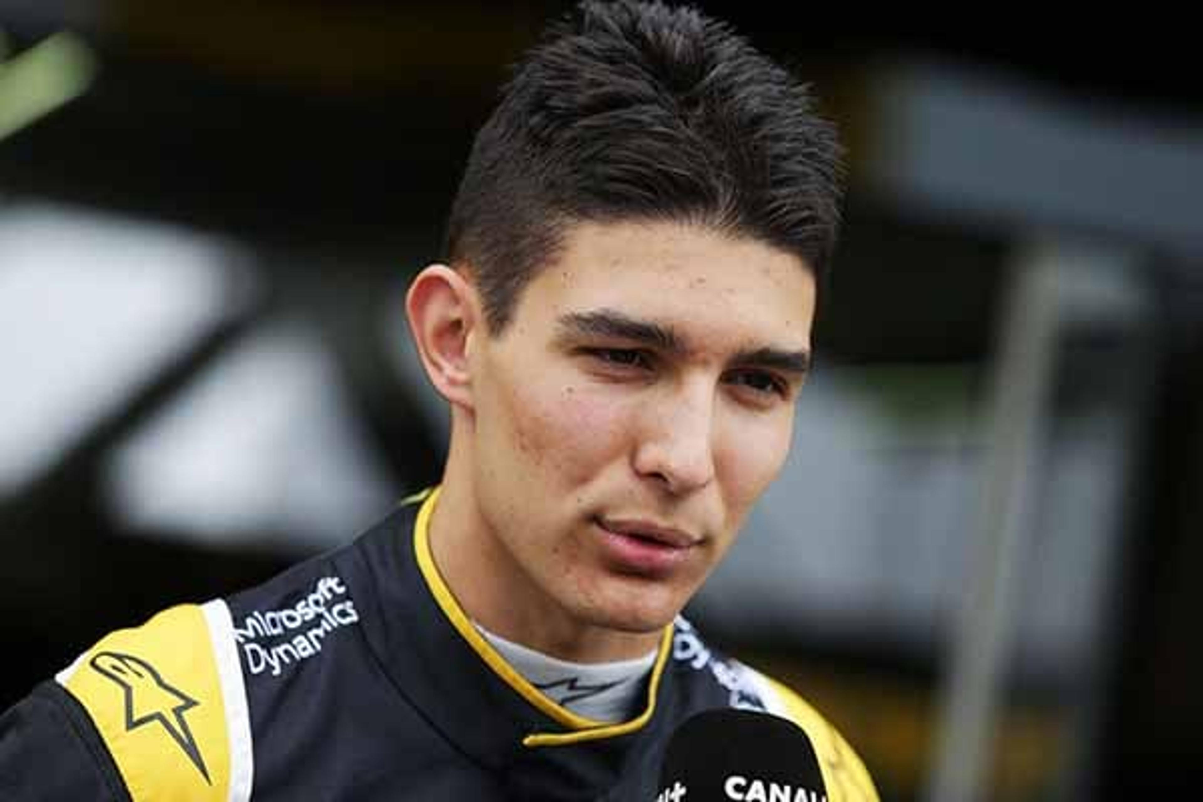 Ocon aliviado pelo fato da “louca” espera terminar