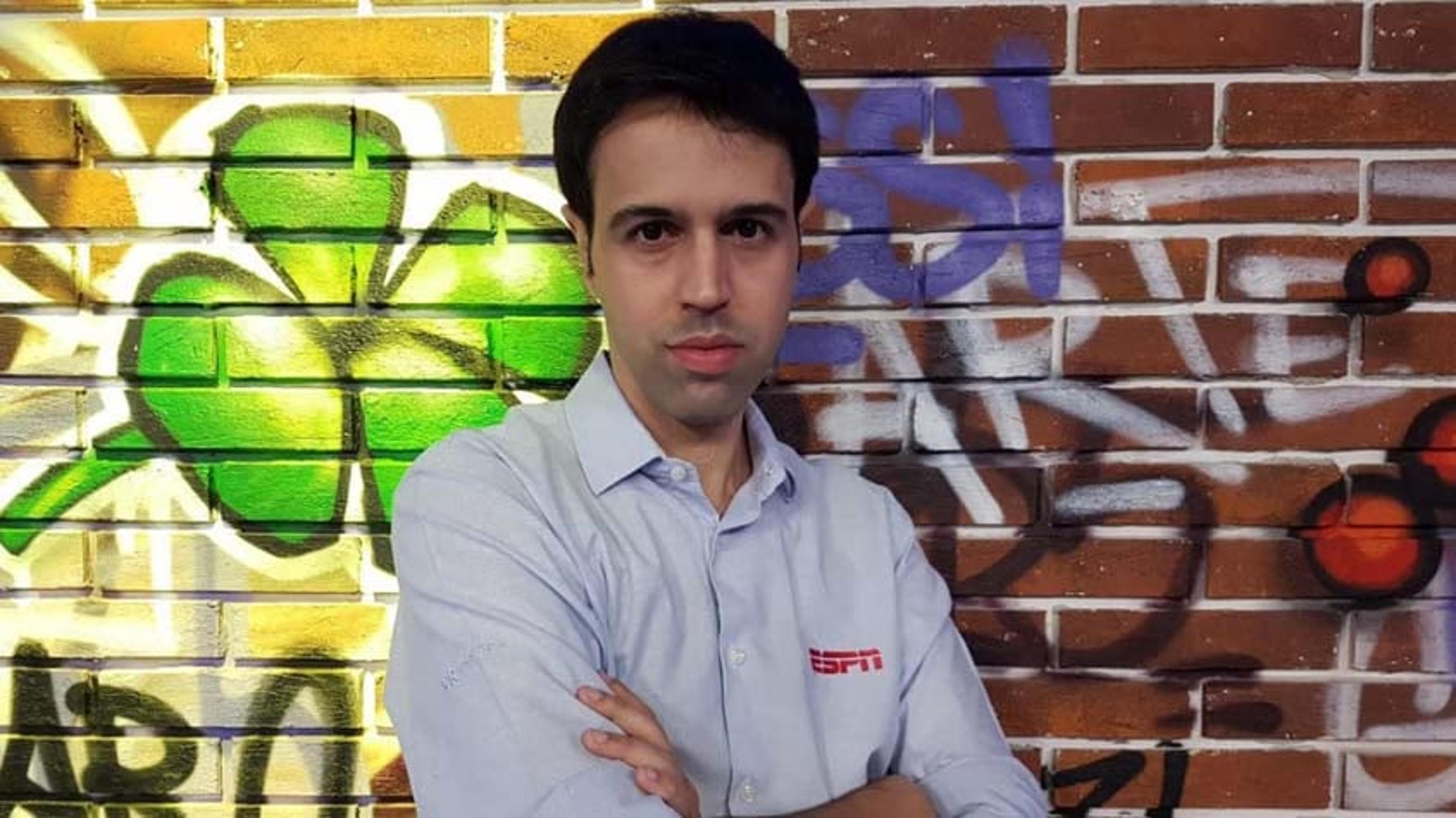 ESPN acerta contratação de Raphael Prates, que estreia nesta sexta-feira