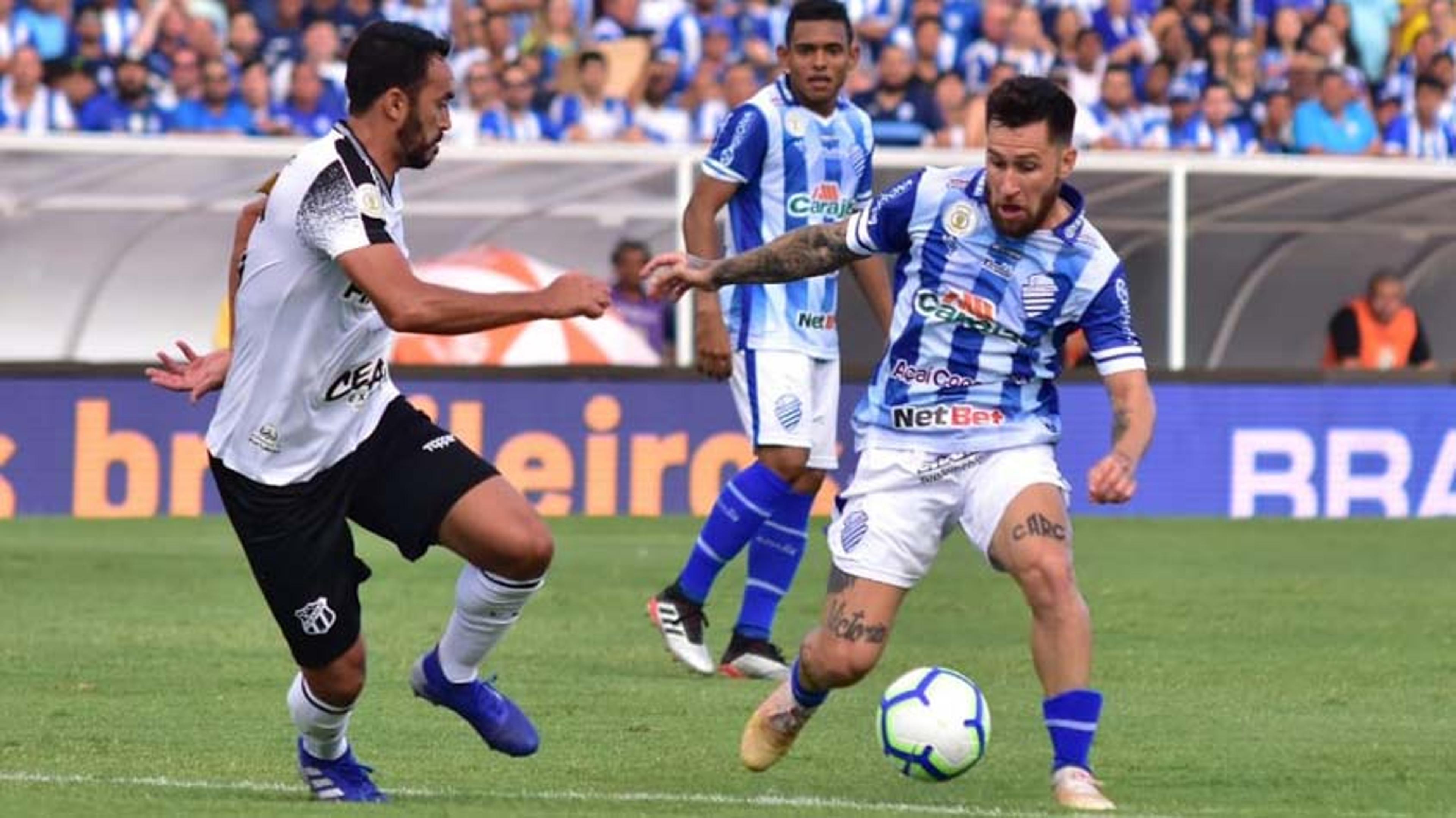 Tendo Jordi e Carlinhos inspirados, CSA bate o Ceará e sai do Z4