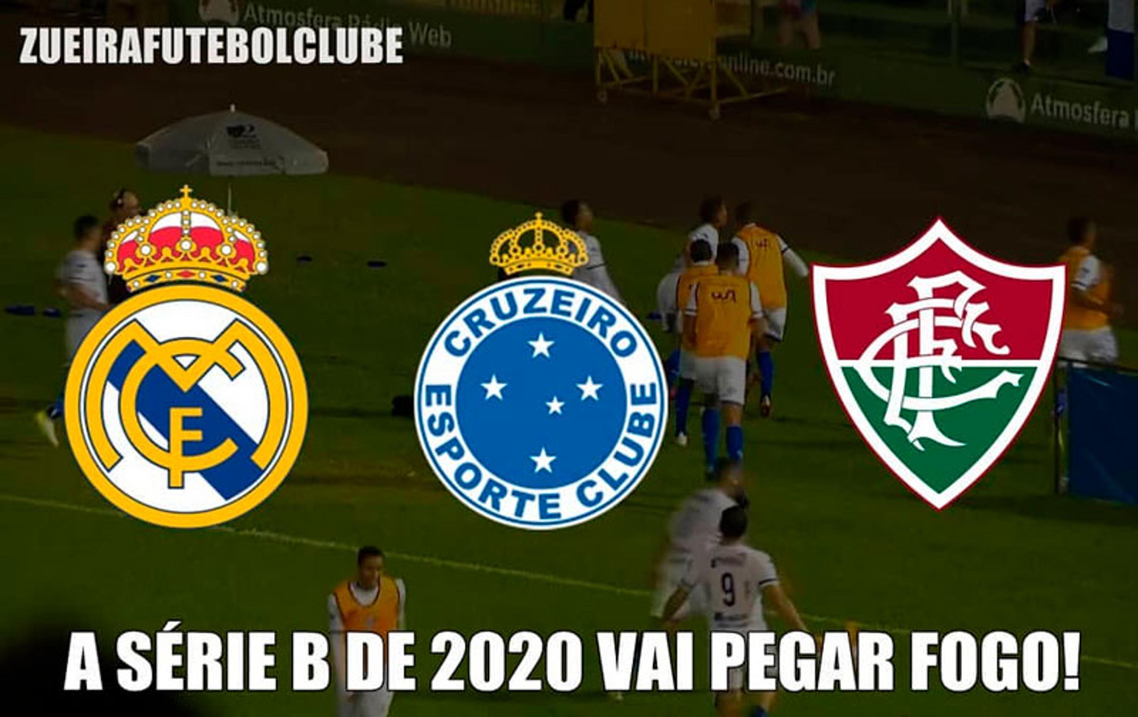 Presença do Fluminense na zona de rebaixamento inspira memes