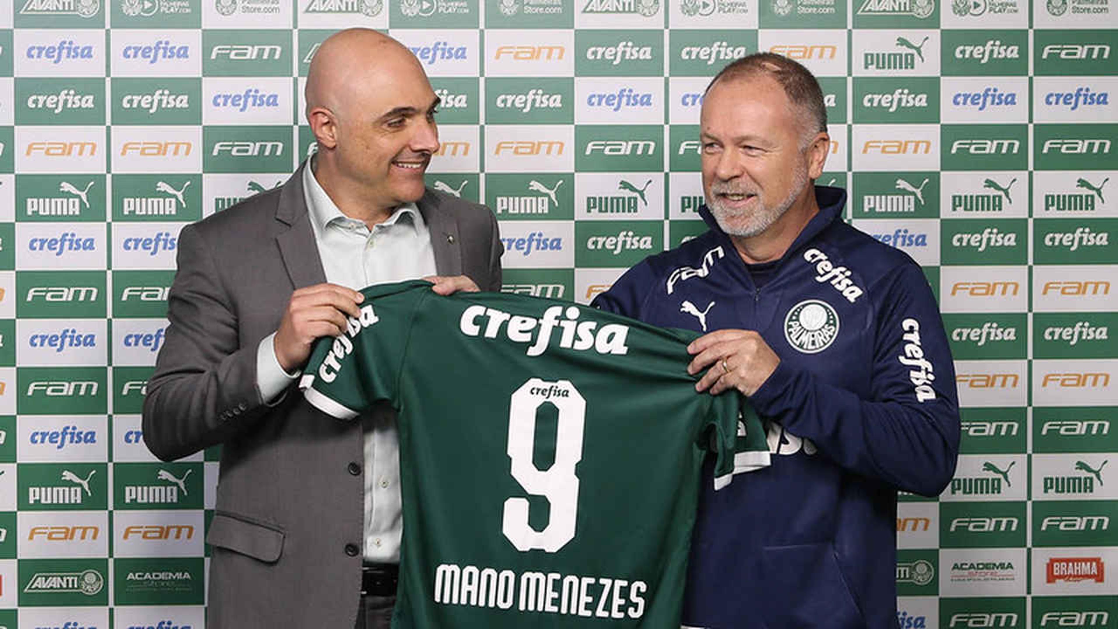 Presidente do Palmeiras sobre Mano: ‘Resultados vieram como queremos’