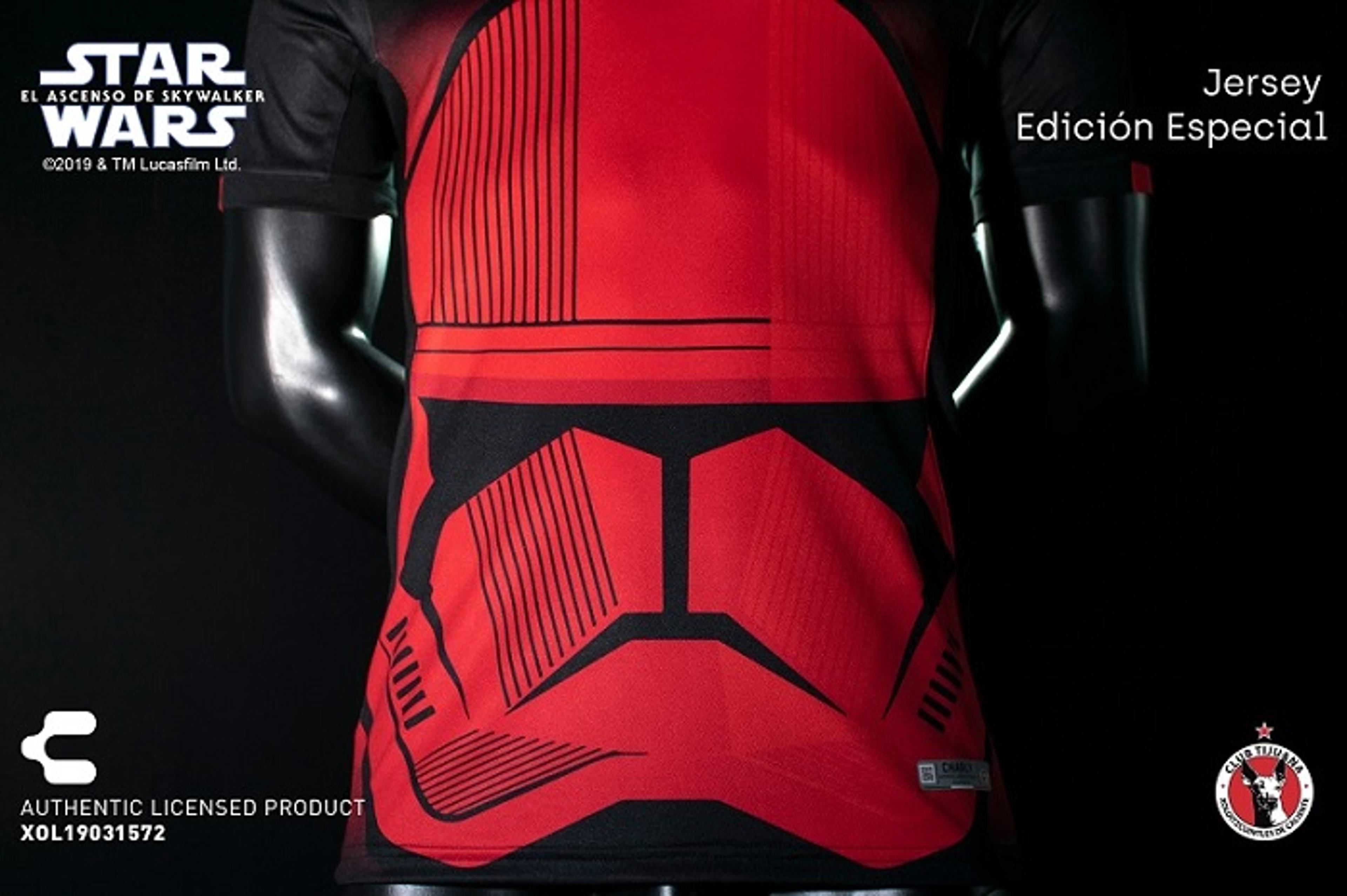 Clube no México faz homenagem a Star Wars em uniforme