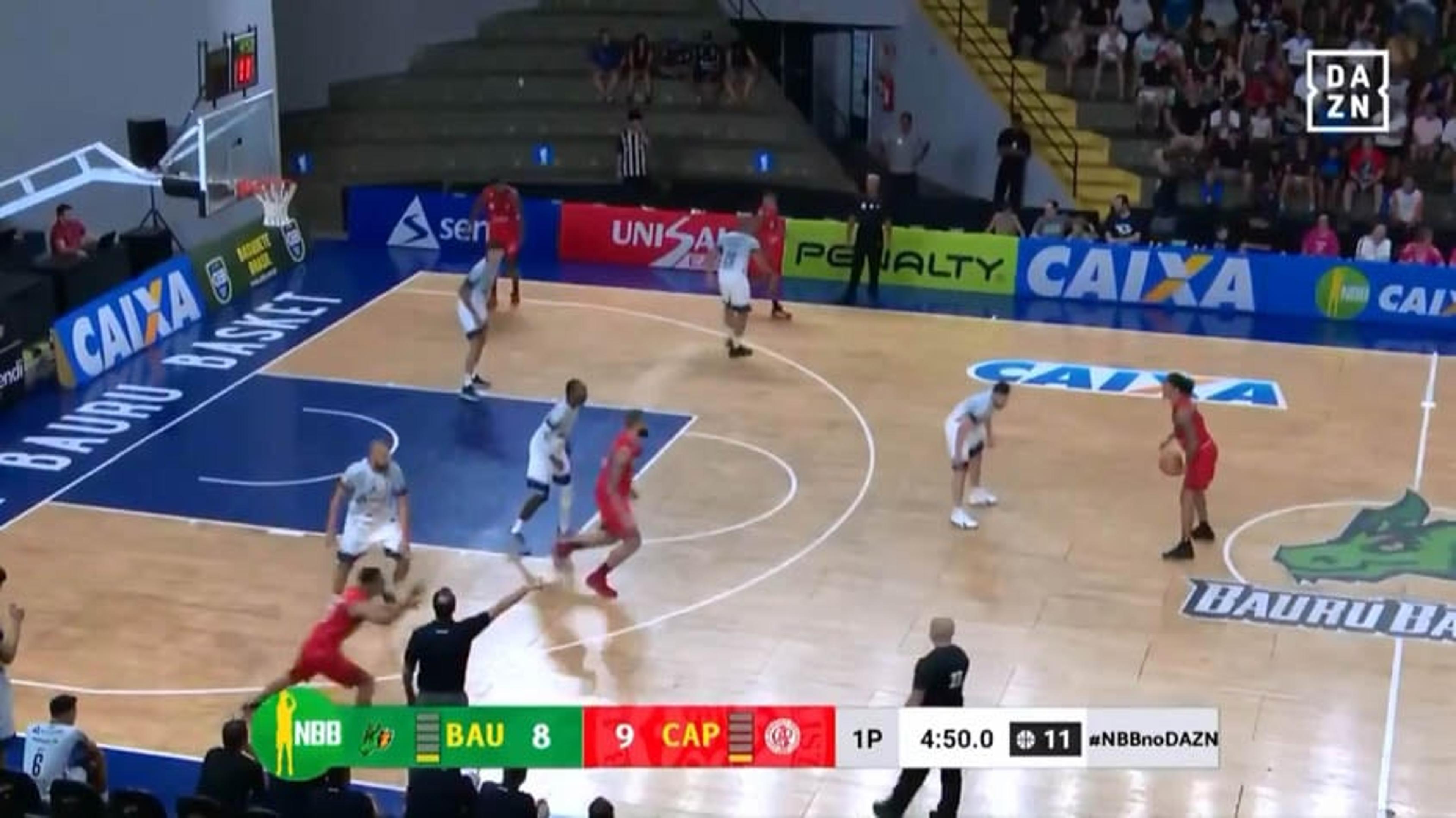 Com boa atuação de Yago, Paulistano vence Bauru fora de casa no NBB