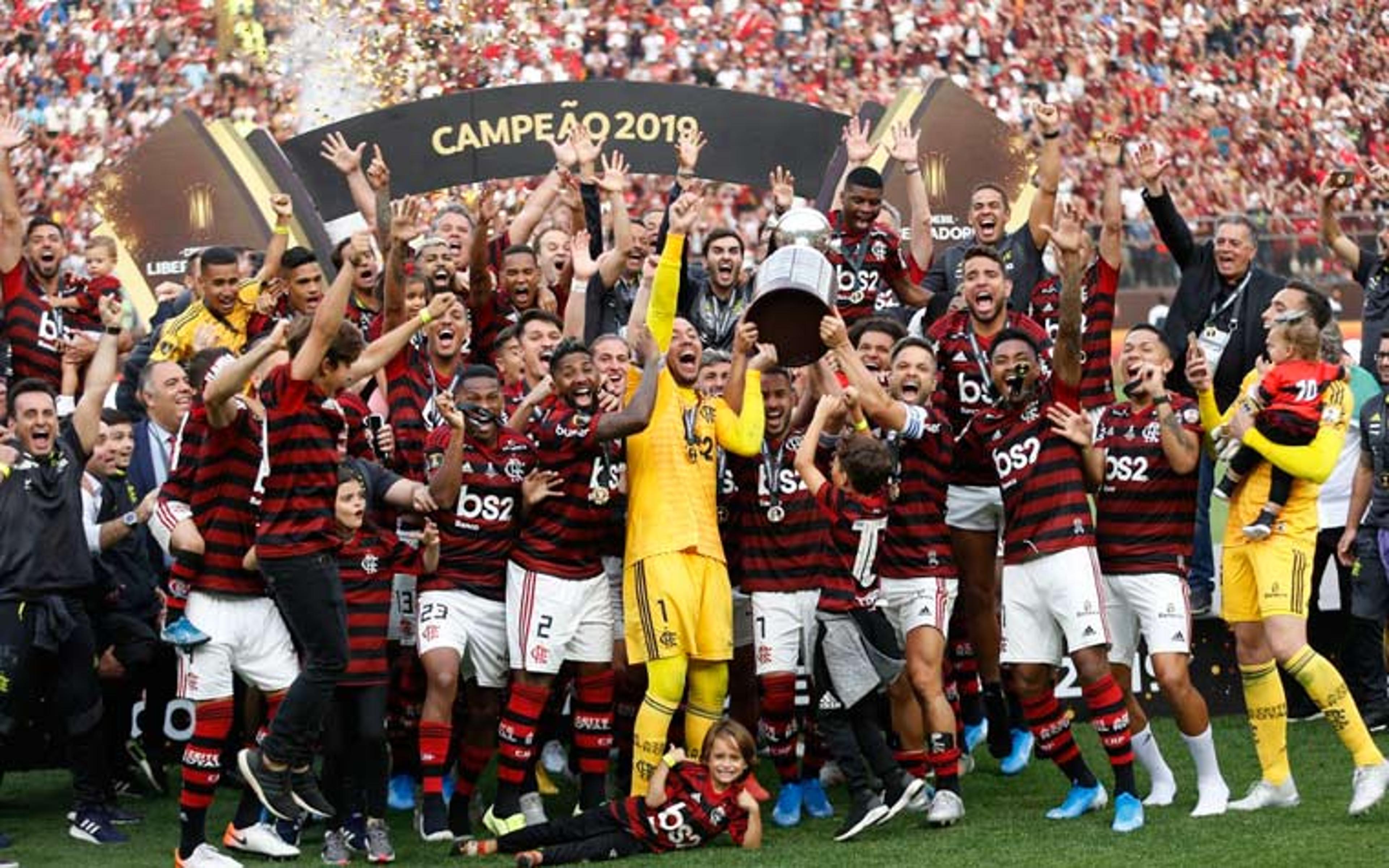 VÍDEO: Veja a festa rubro-negra do bicampeonato da Libertadores