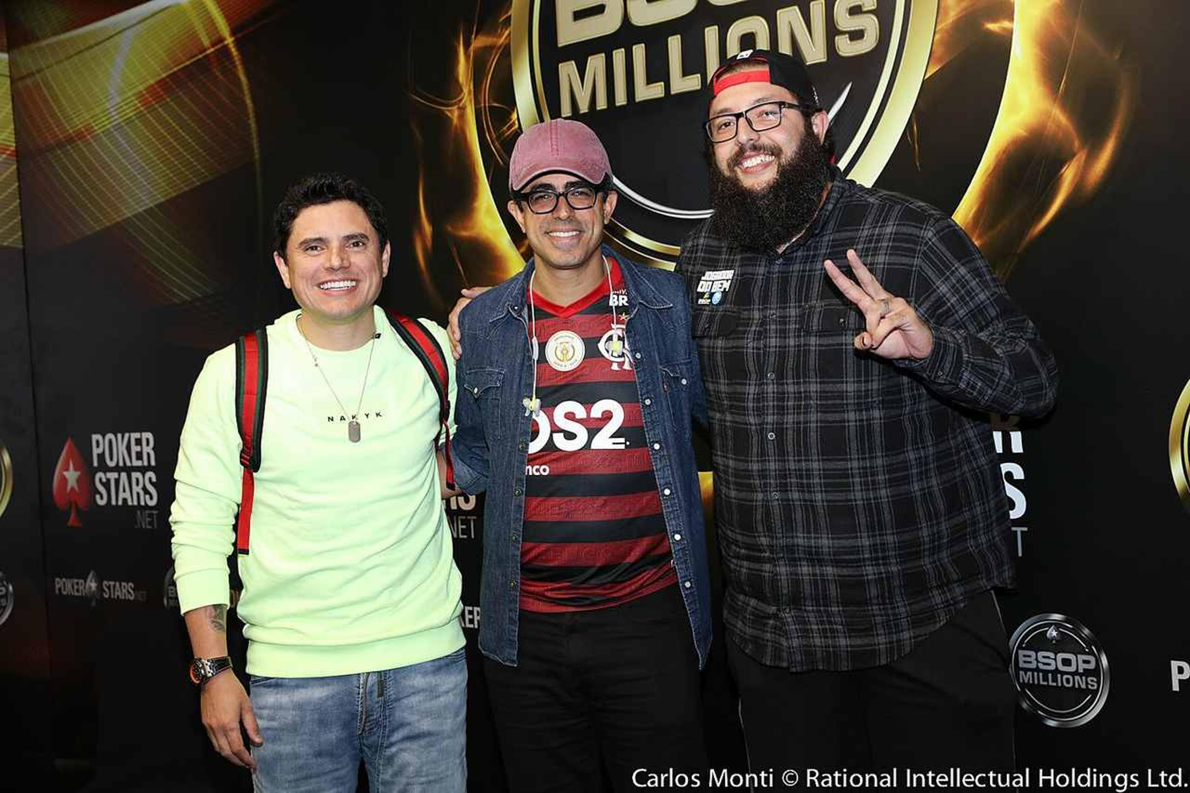 Com camisa do Fla, Marcius Melhem ganha torneio no BSOP Millions