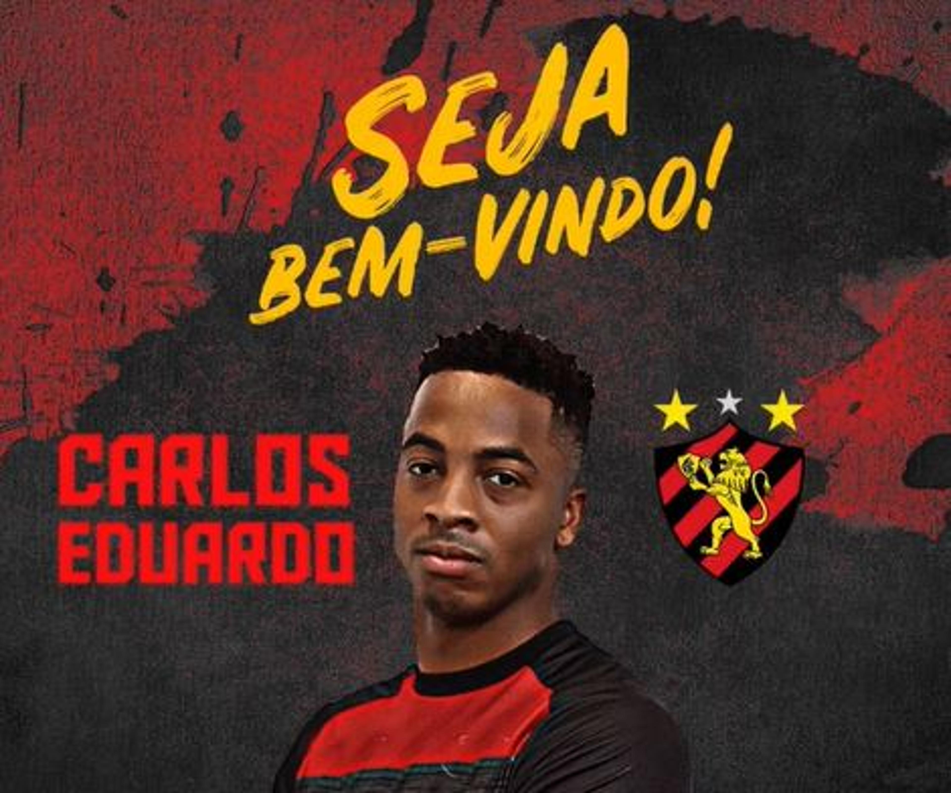 Goleiro Carlos Eduardo é anunciado oficialmente como reforço do Sport