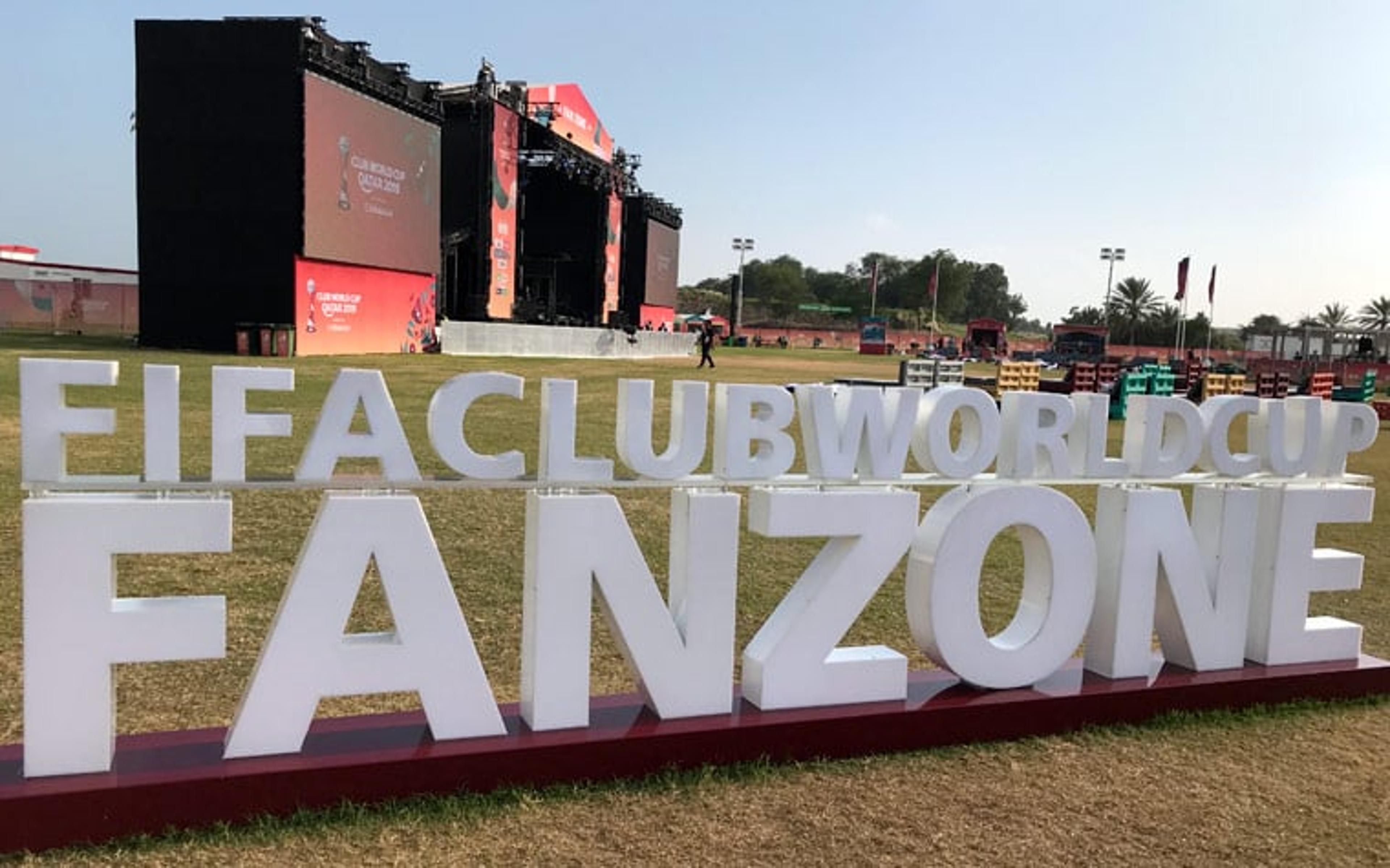 Fan Zone da Fifa fica até como plano C para flamenguistas no Mundial