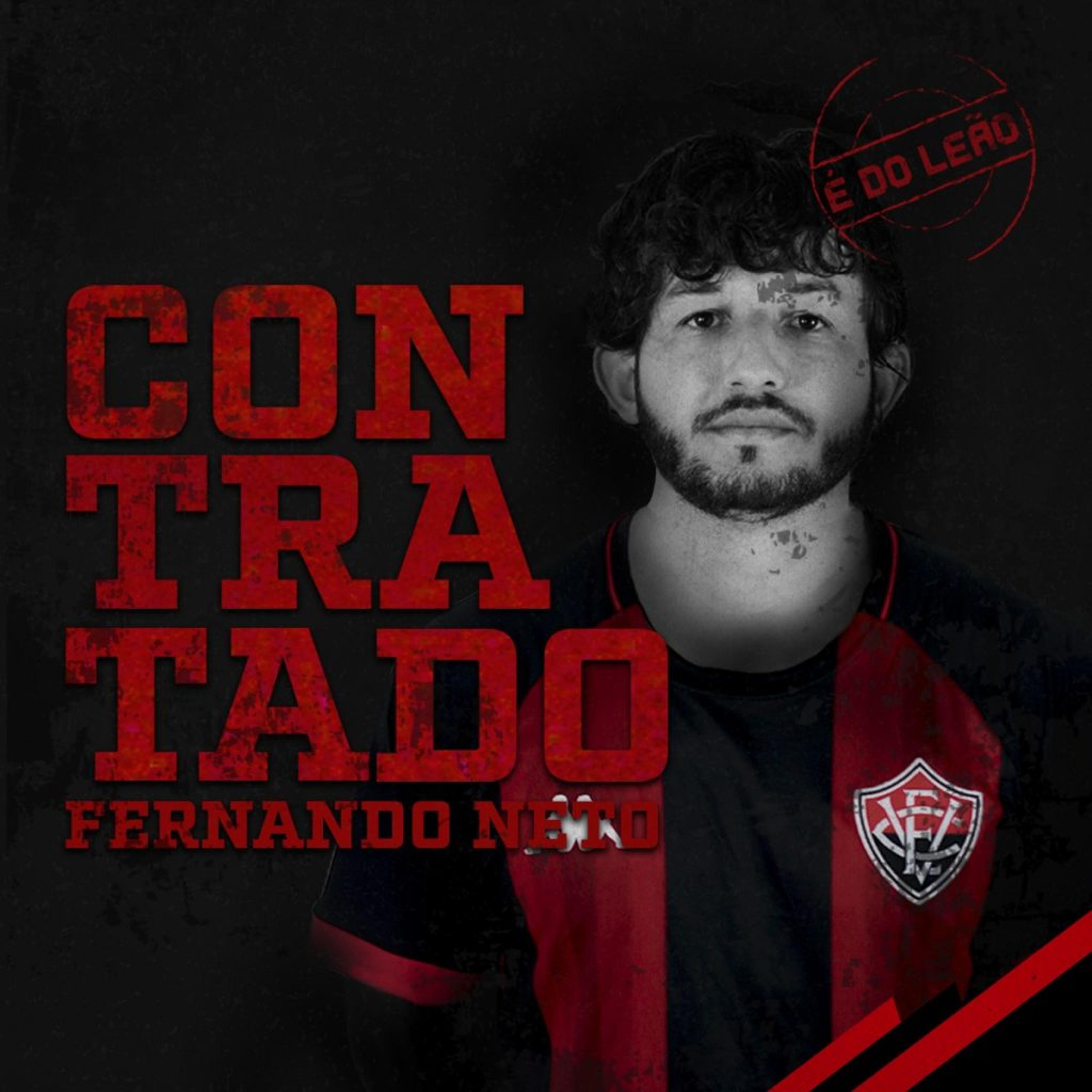 Ex-Fluminense, Fernando Neto é contratado para reforçar o Vitória