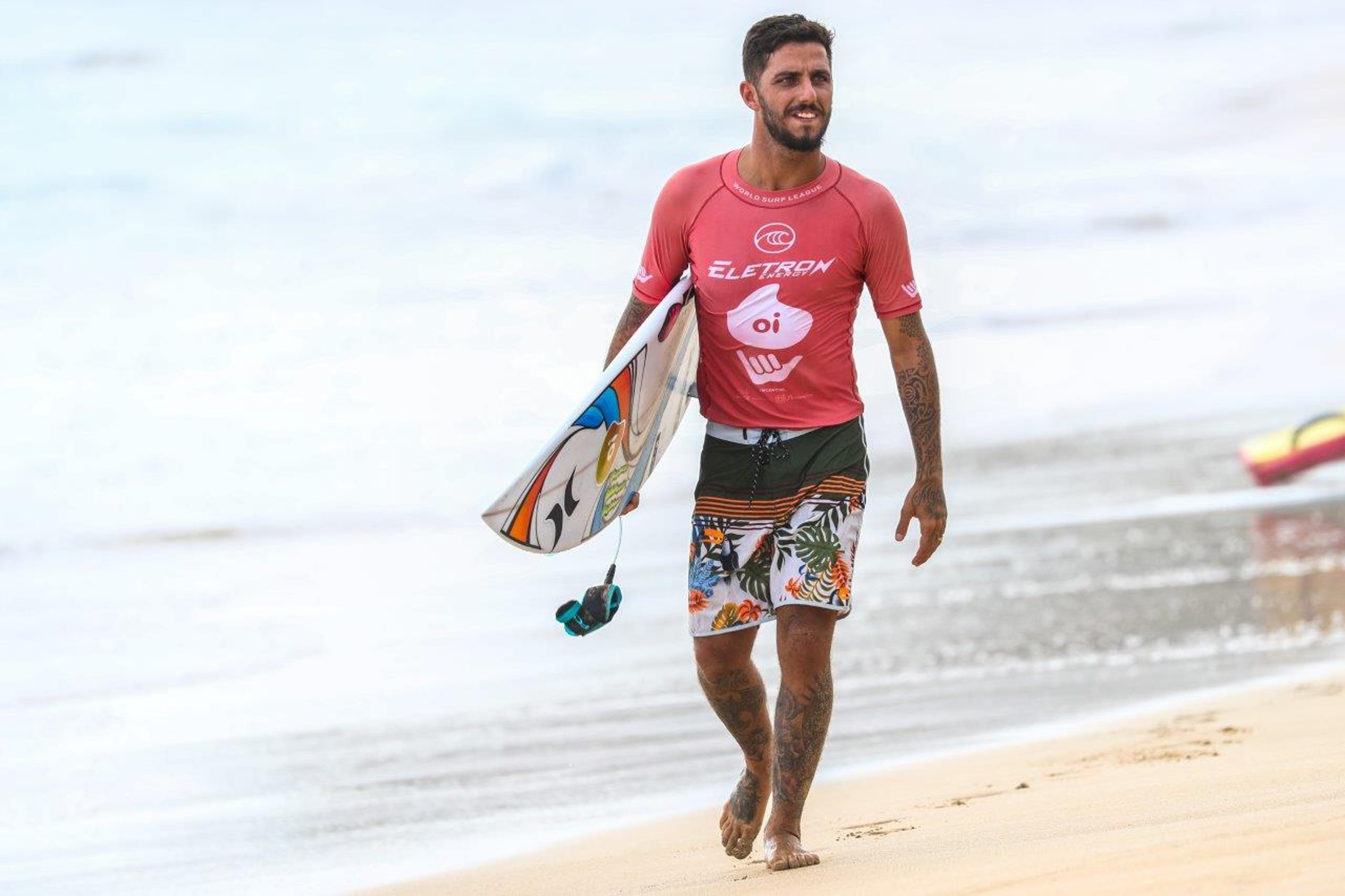 Filipe Toledo, Italo Ferreira, Miguel e Samuel Pupo vão às oitavas de final da etapa de Bells Beach da WSL