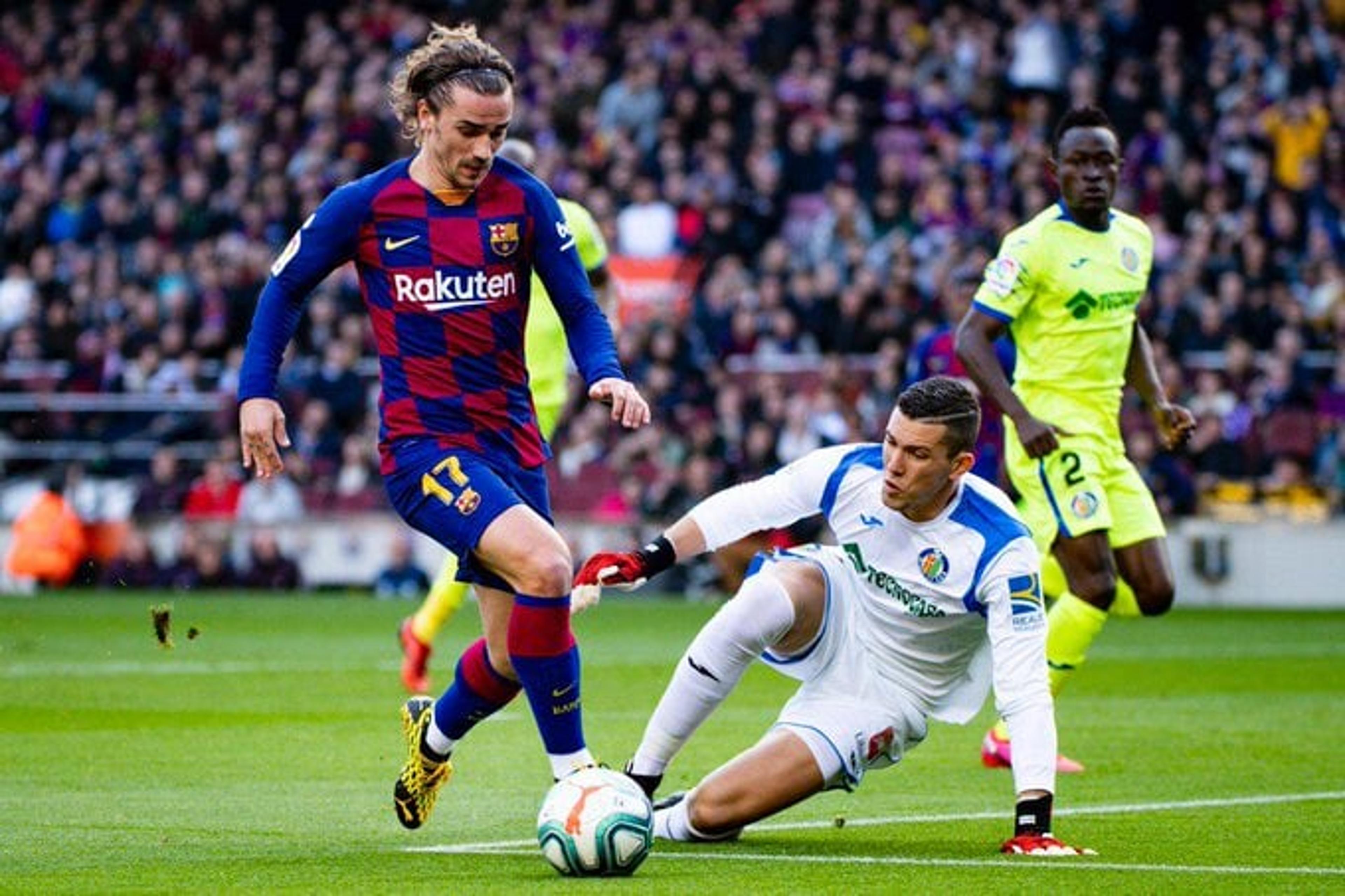 Griezmann marca, e Barcelona vence o Getafe pelo Campeonato Espanhol