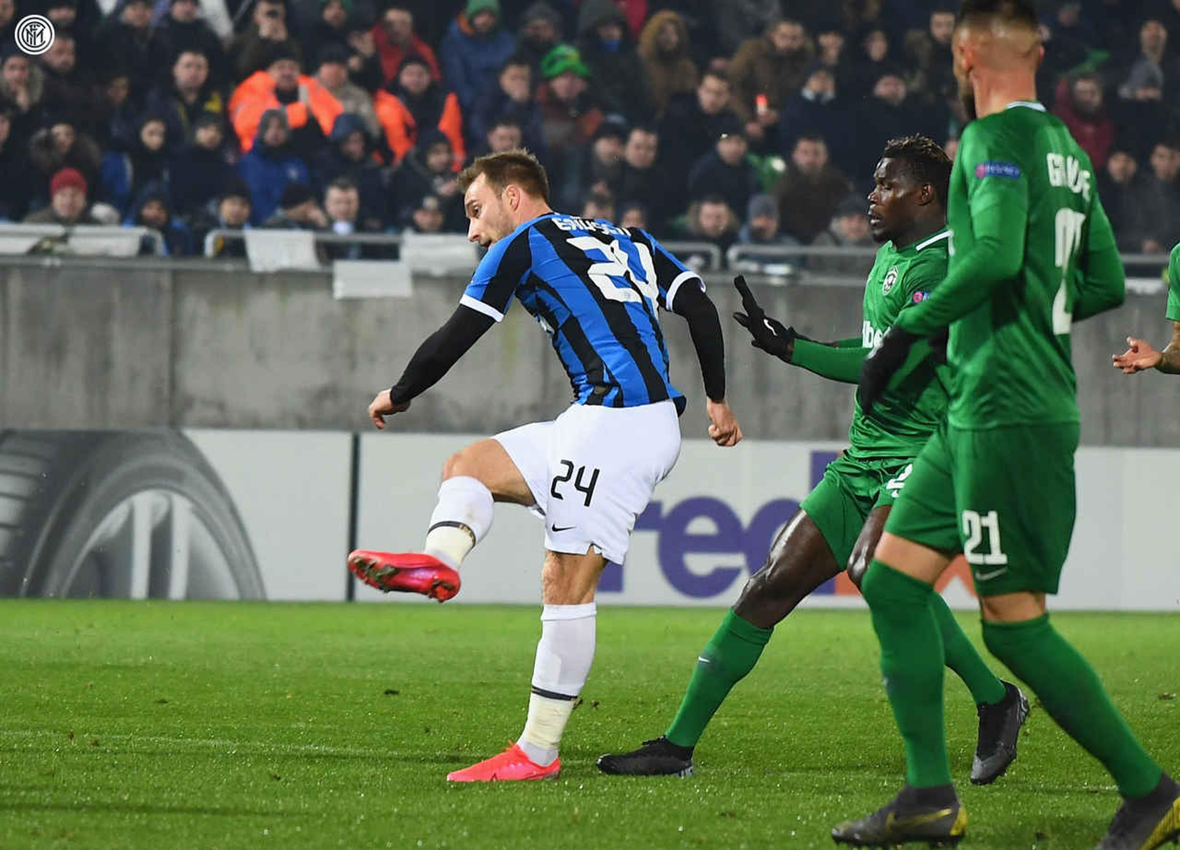 Liga Europa: Inter vence Ludogorets fora e encaminha ida às oitavas