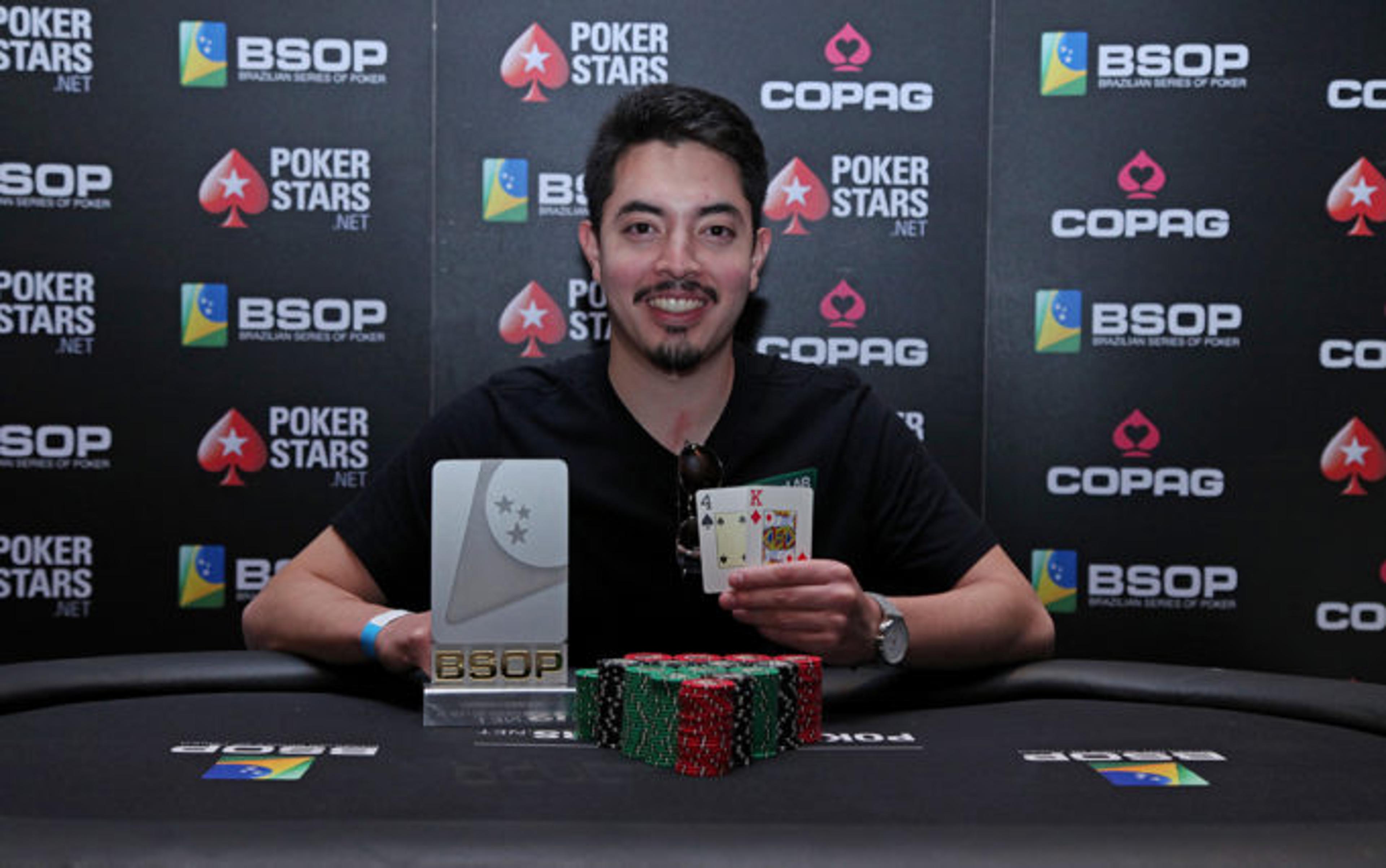 Main Event do BSOP Online: Edson Tsutsumi lidera turma para Dia Final