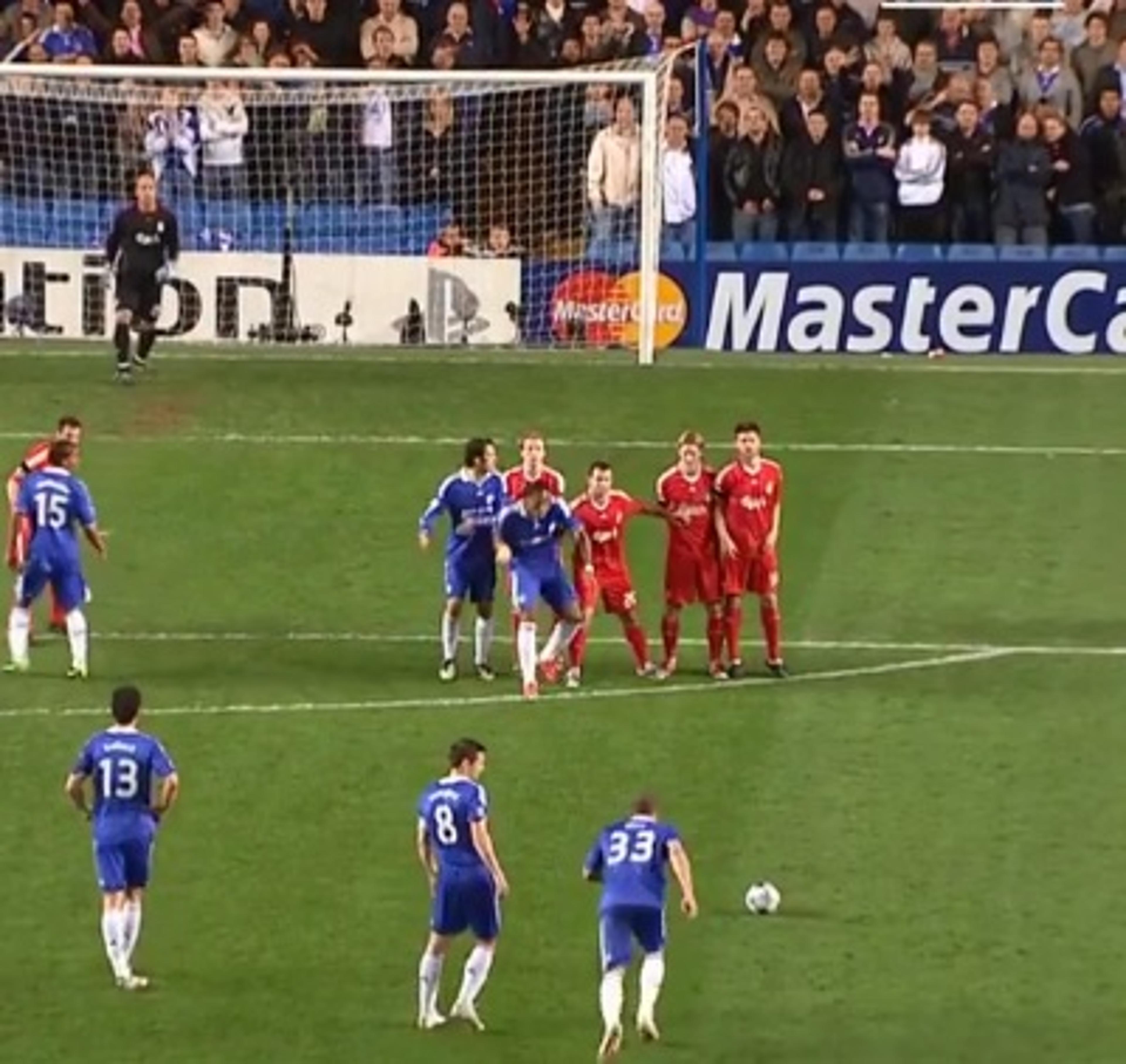 Gol épico de Alex pelo Chelsea na Champions completa 11 anos