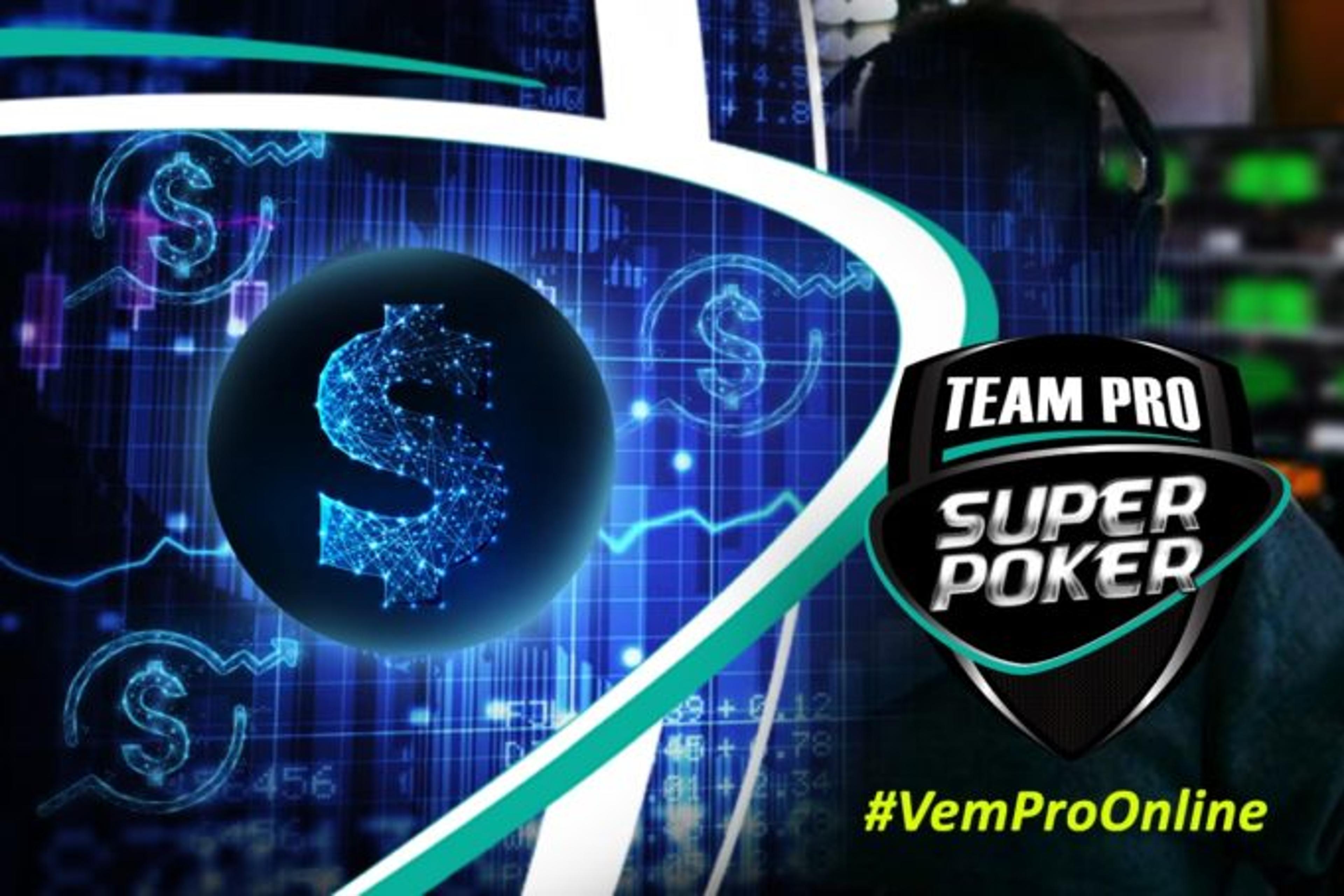 SuperPoker Team Pro: 1º torneio do mês supera garantido com facilidade