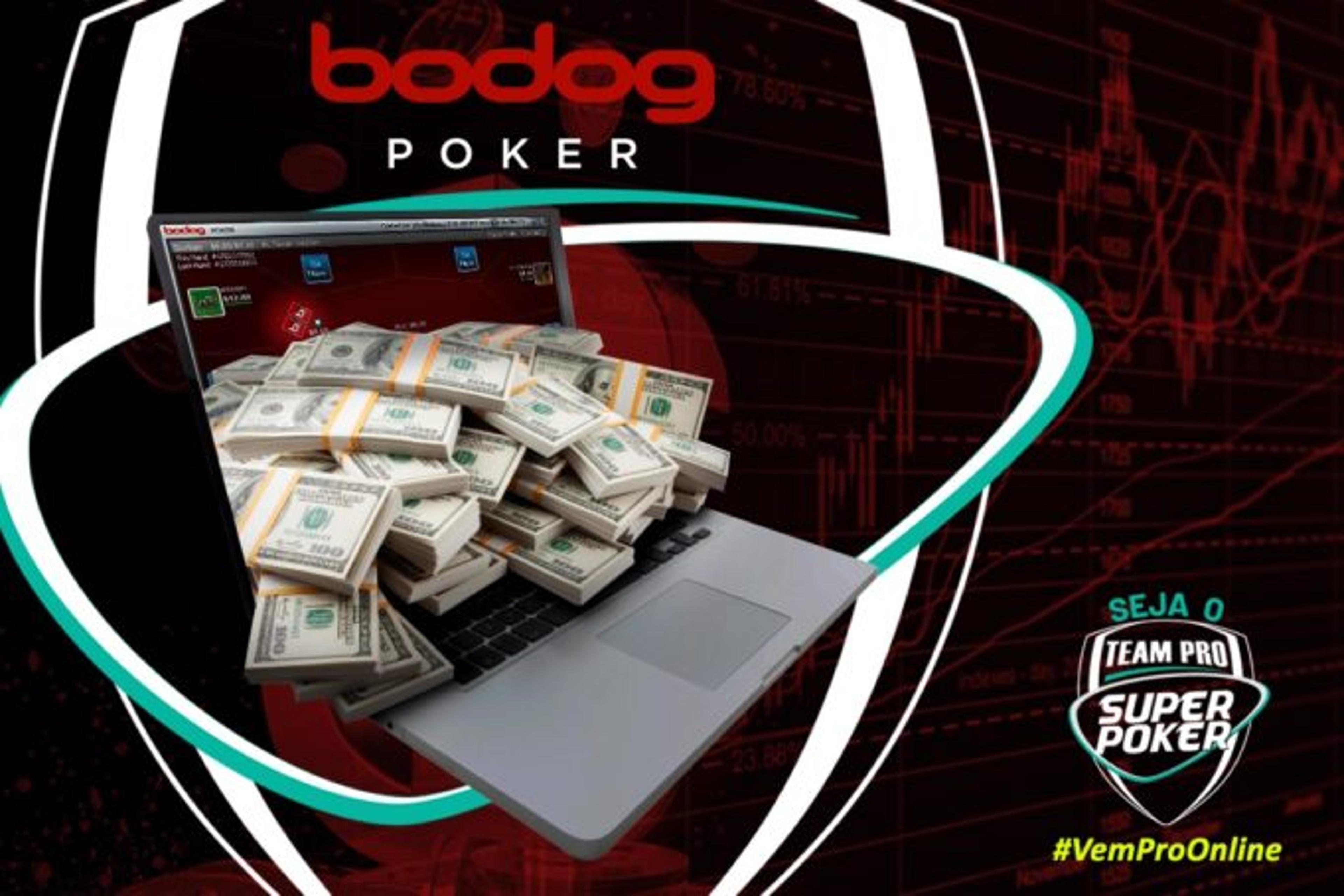 Último torneio do mês do SuperPoker Team Pro no Bodog supera garantido