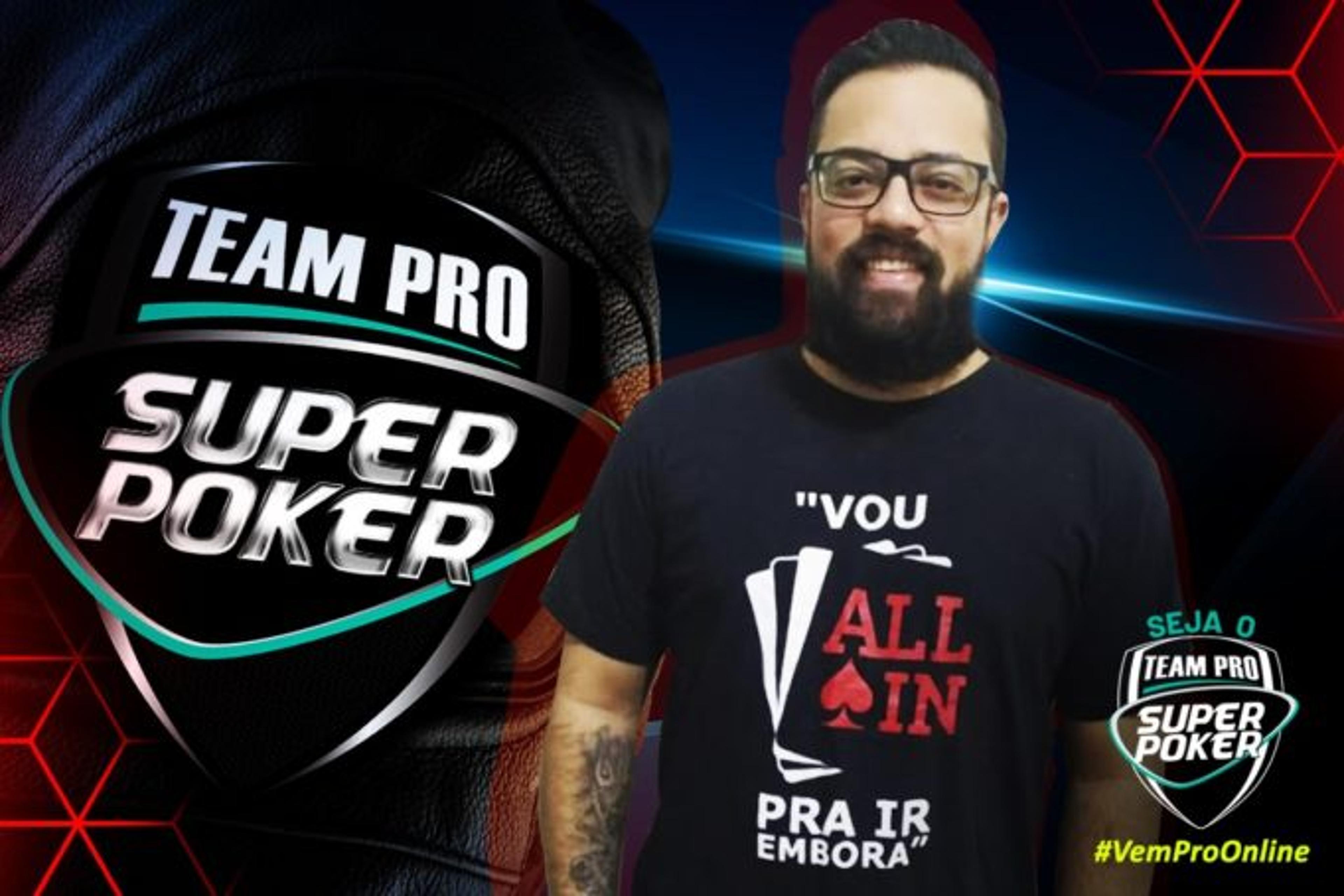 SuperPoker Team Pro: Ricardo Lima festeja título do ranking de maio