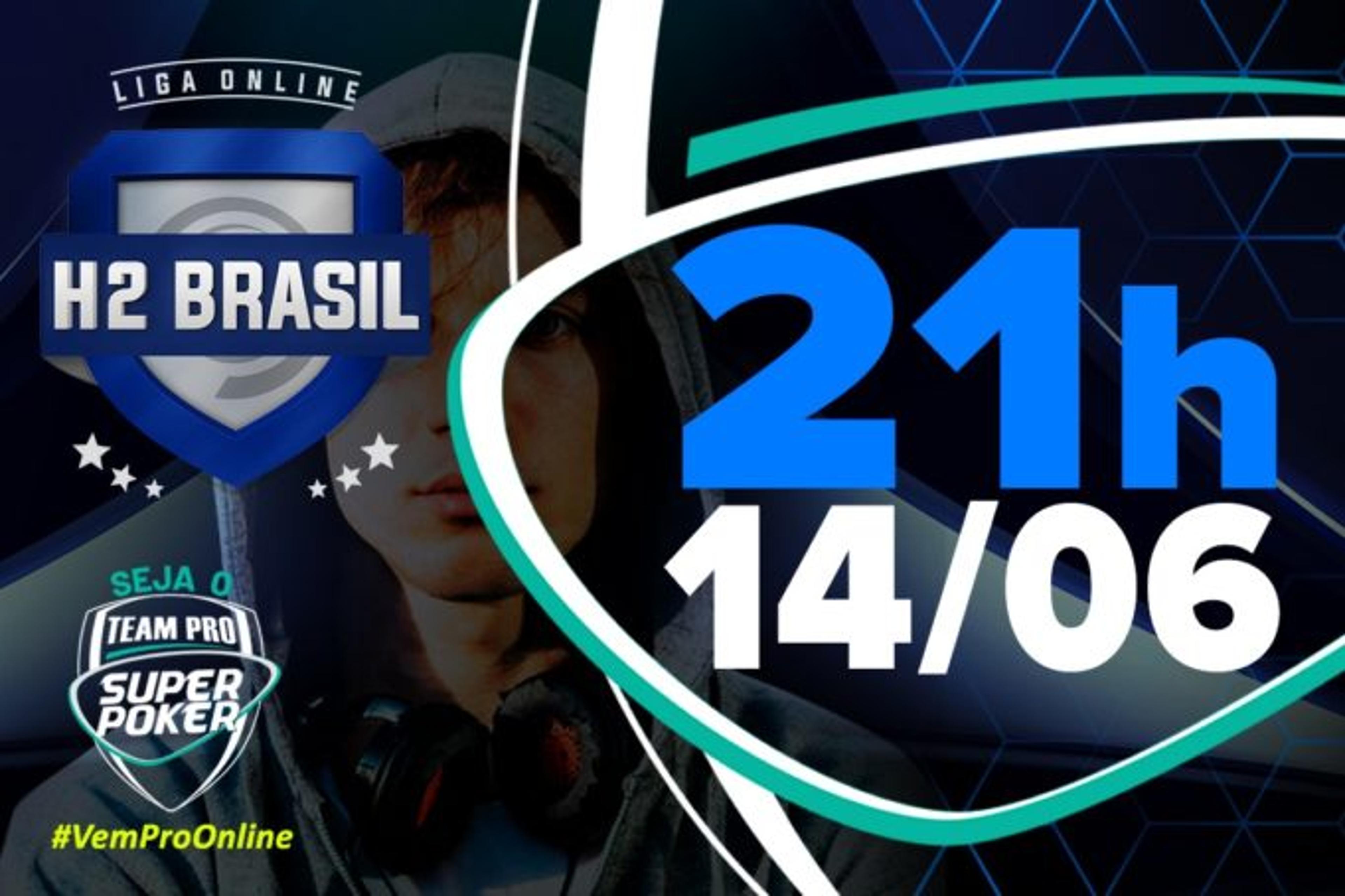 SuperPoker Team Pro: 4º torneio do mês é hoje na Liga Online H2 Brasil