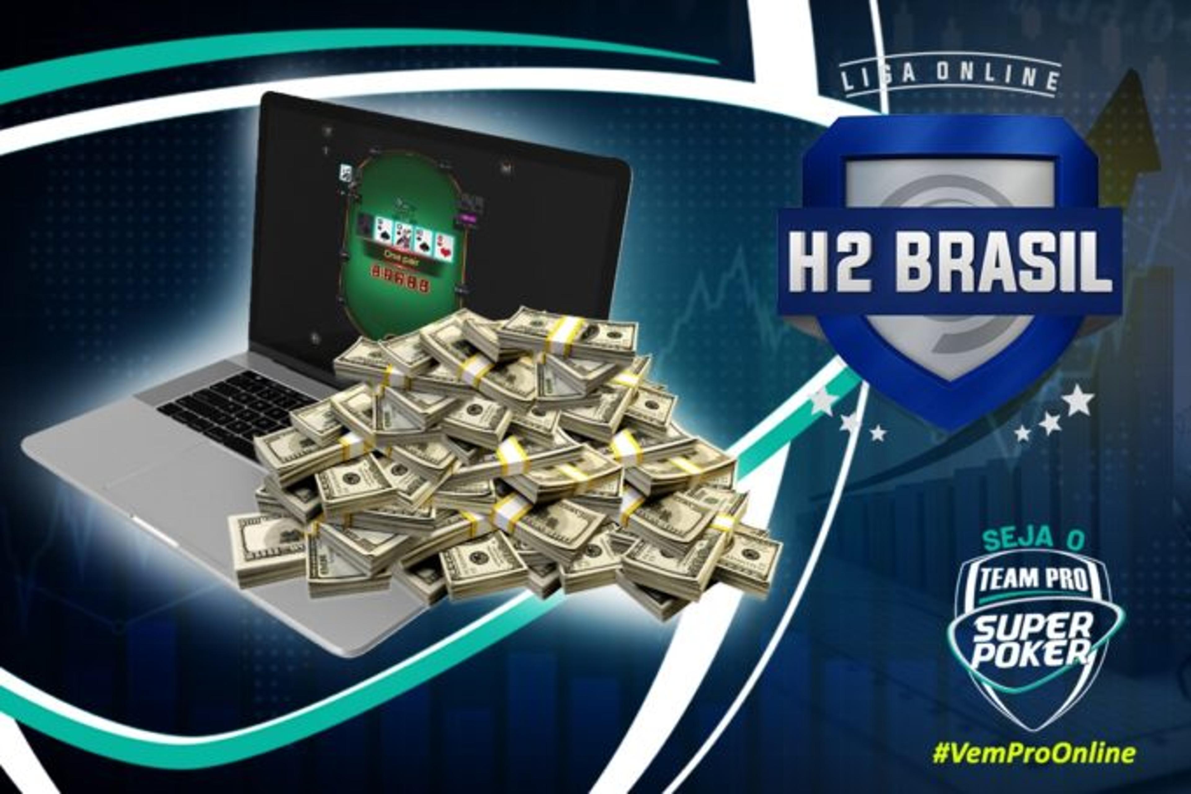 SuperPoker Team Pro bate mais um garantido na Liga Online H2 Brasil