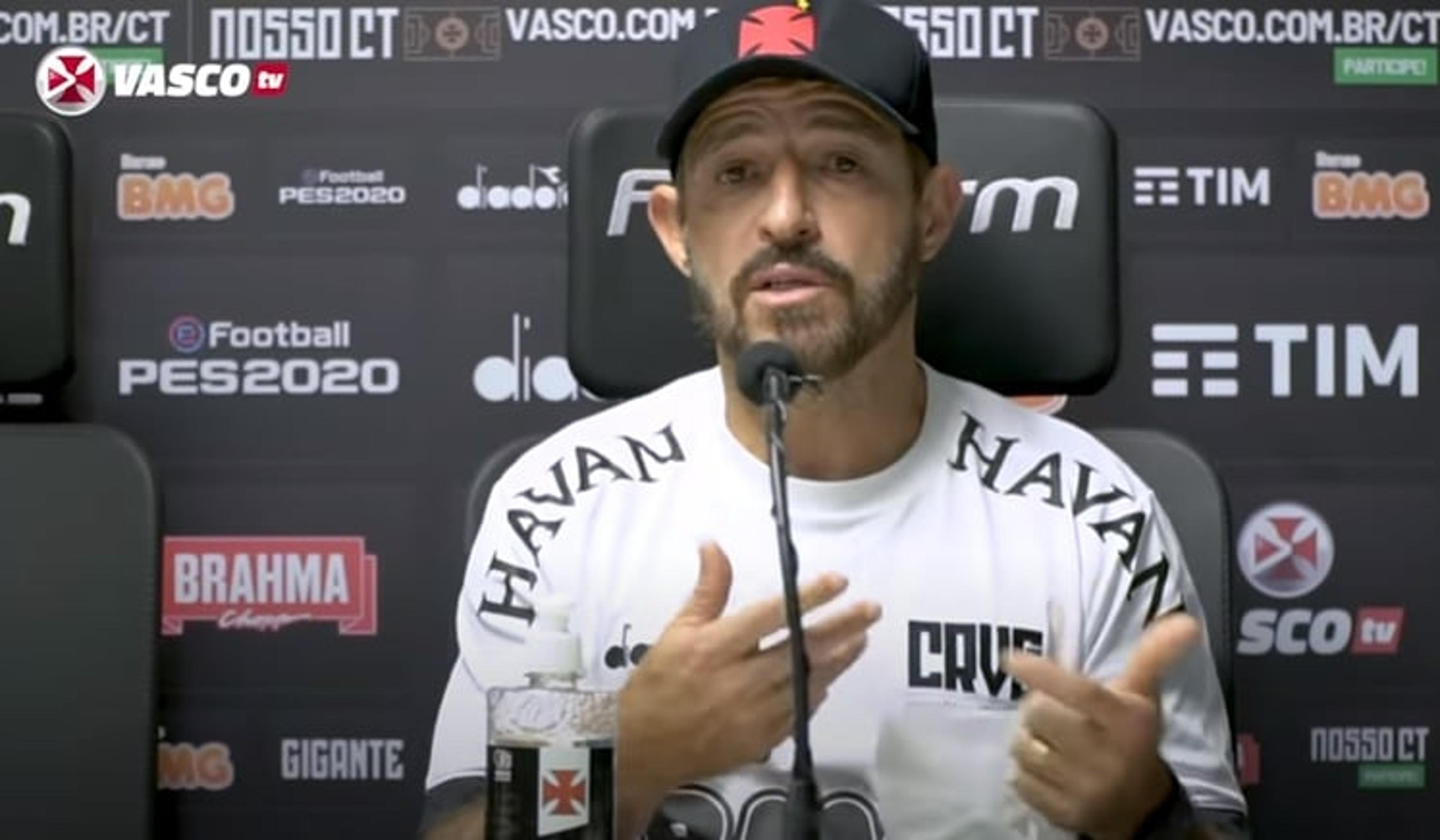 Ramon minimiza indefinição na data do regresso do Vasco ao Carioca: ‘Nos preparamos melhor’