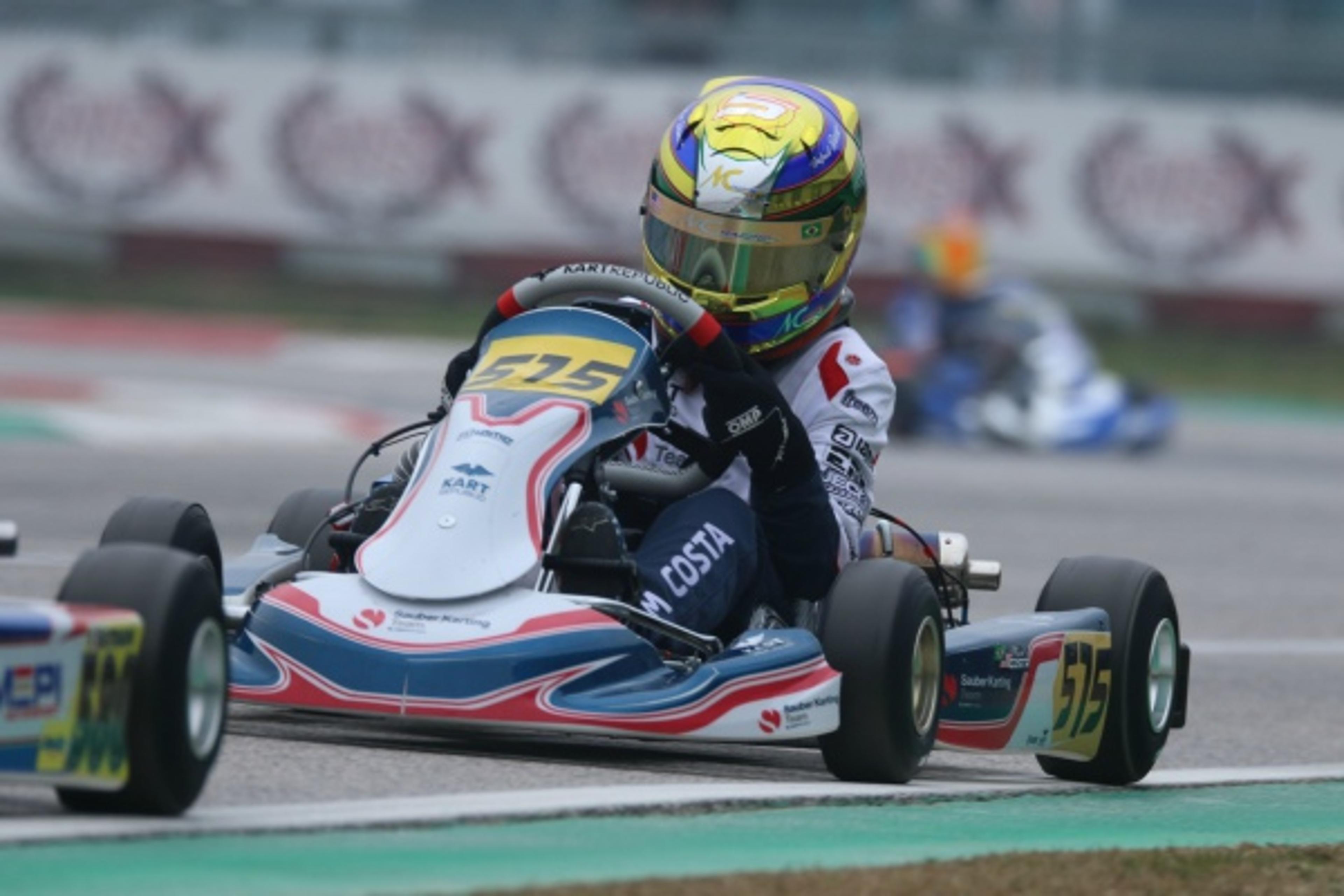 Revelação da Sauber no kart, Miguel Costa volta a competir no principal torneio do kartismo europeu