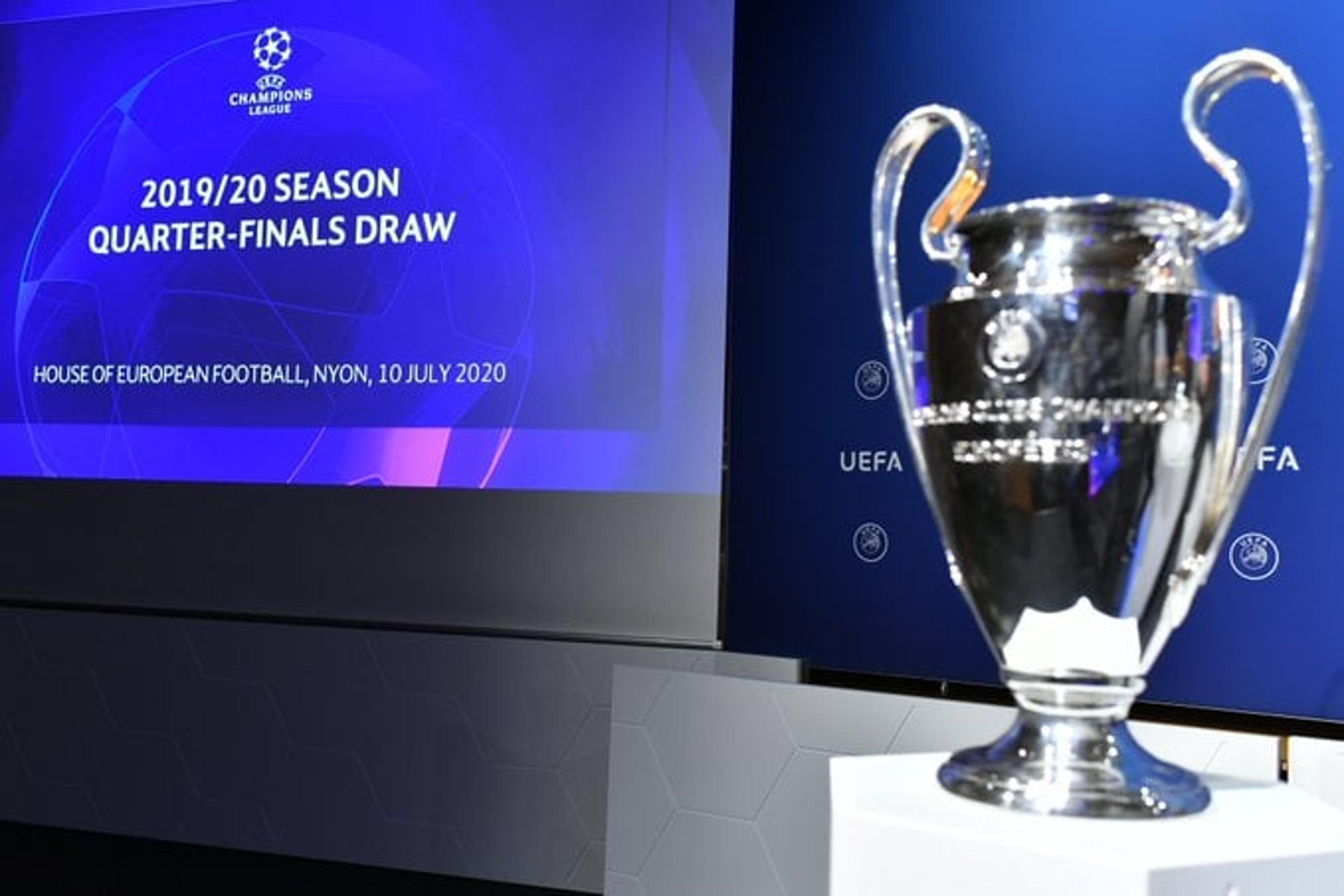 Sorteio da UEFA define fase de grupos da Liga dos Campões