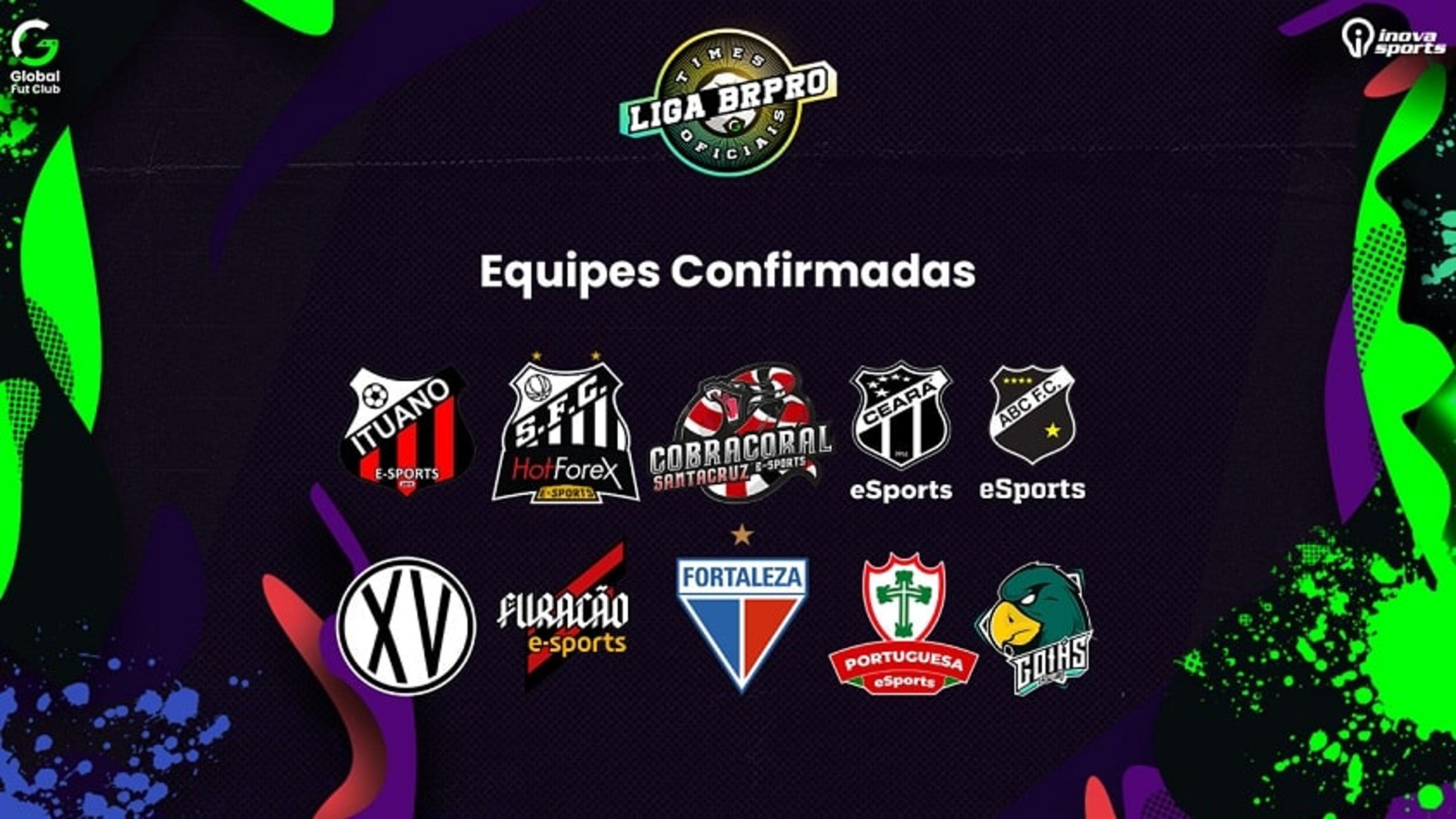 Torneio 11vs11 de futebol digital terá dez times oficiais do futebol brasileiro