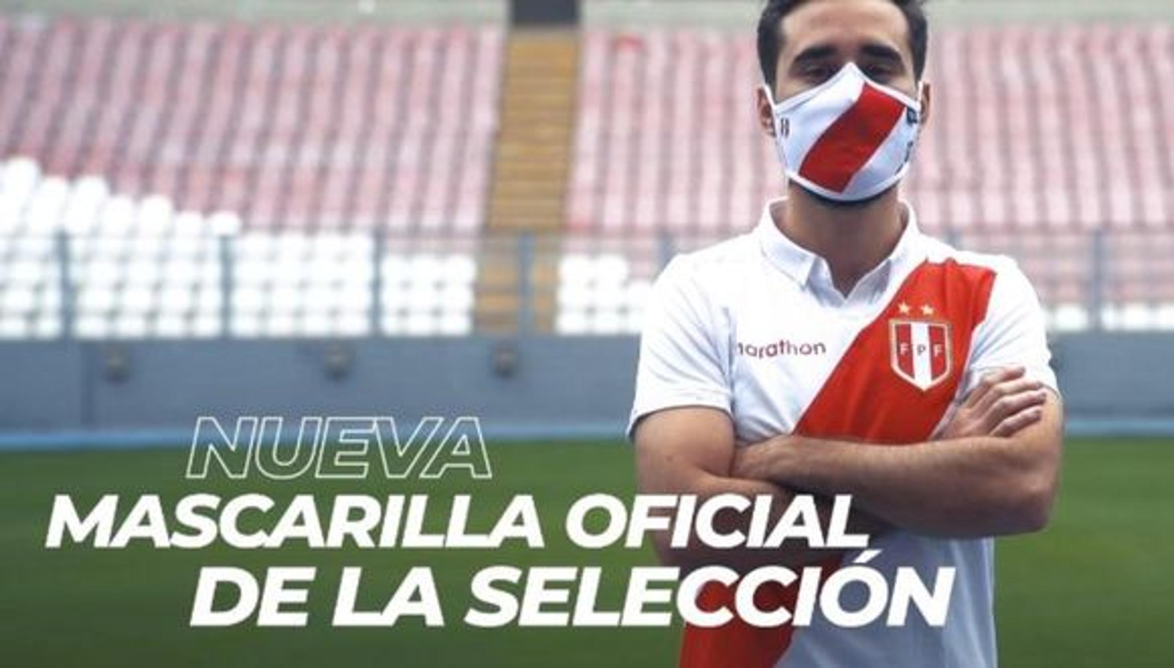 Com cunho solidário, seleção do Peru lança máscaras oficiais