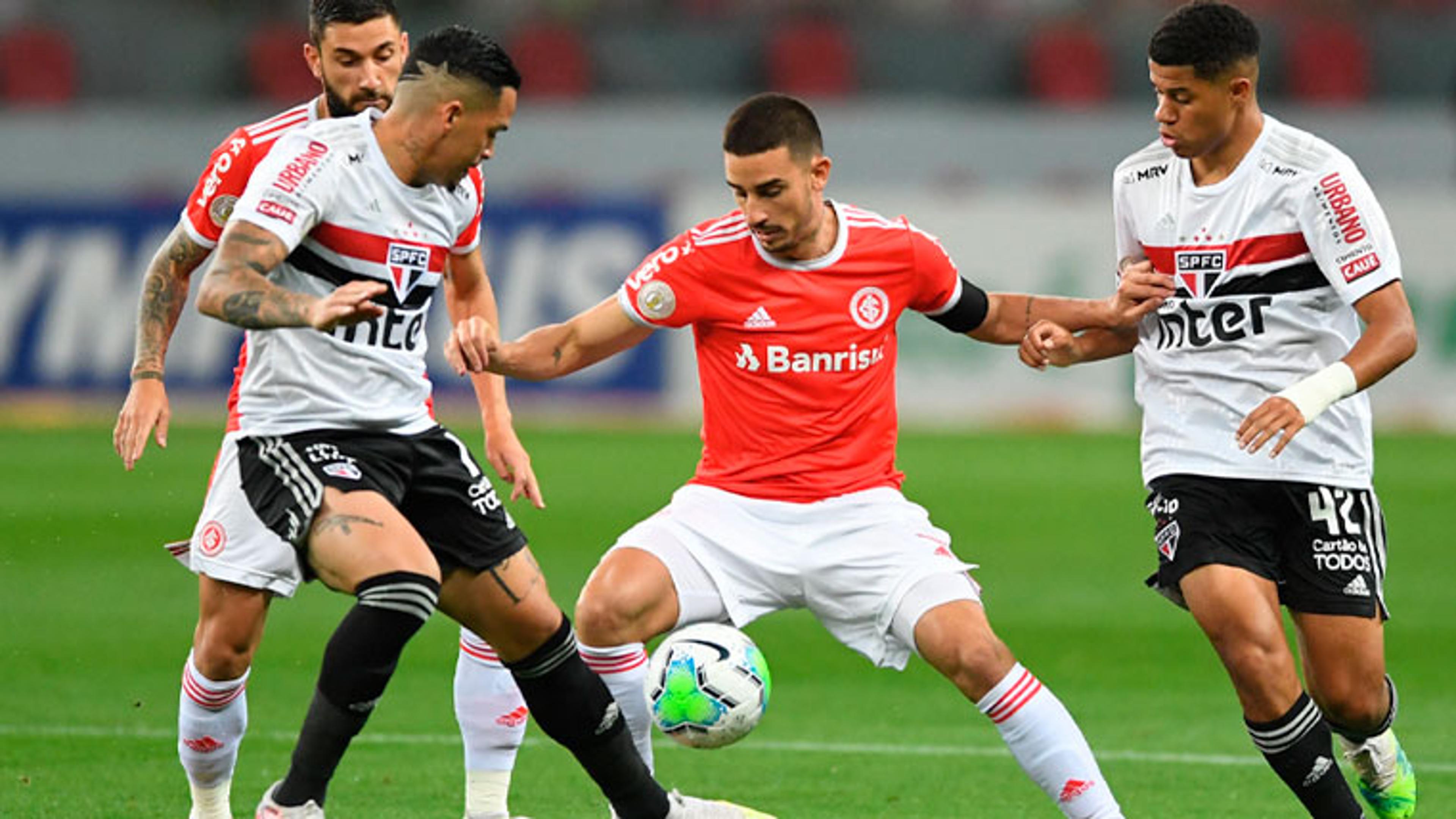 Em jogo truncado, Inter e São Paulo ficam no empate no Beira-Rio