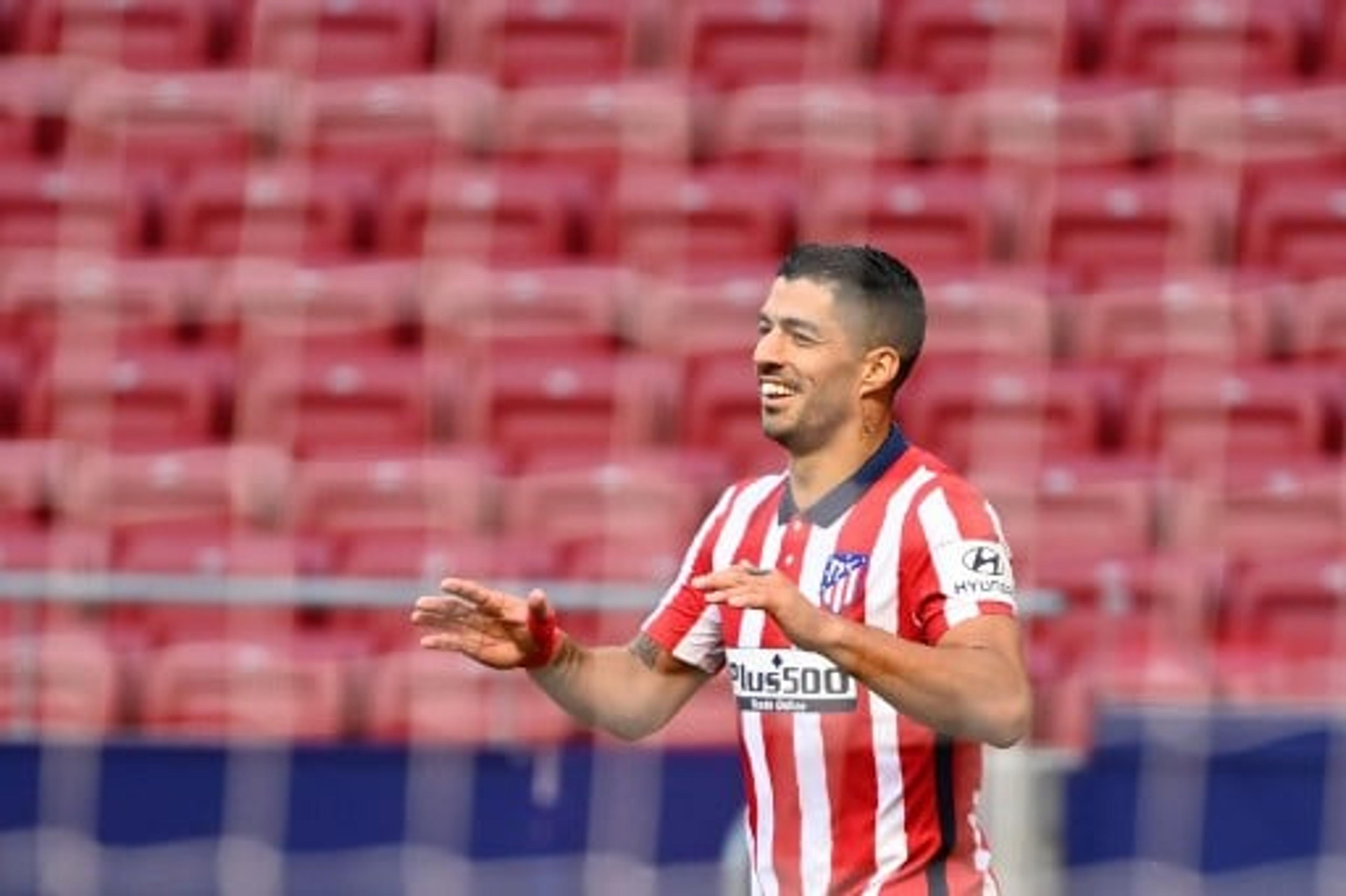 Suárez marca duas vezes e Atlético de Madrid vence o Getafe de virada no Campeonato Espanhol