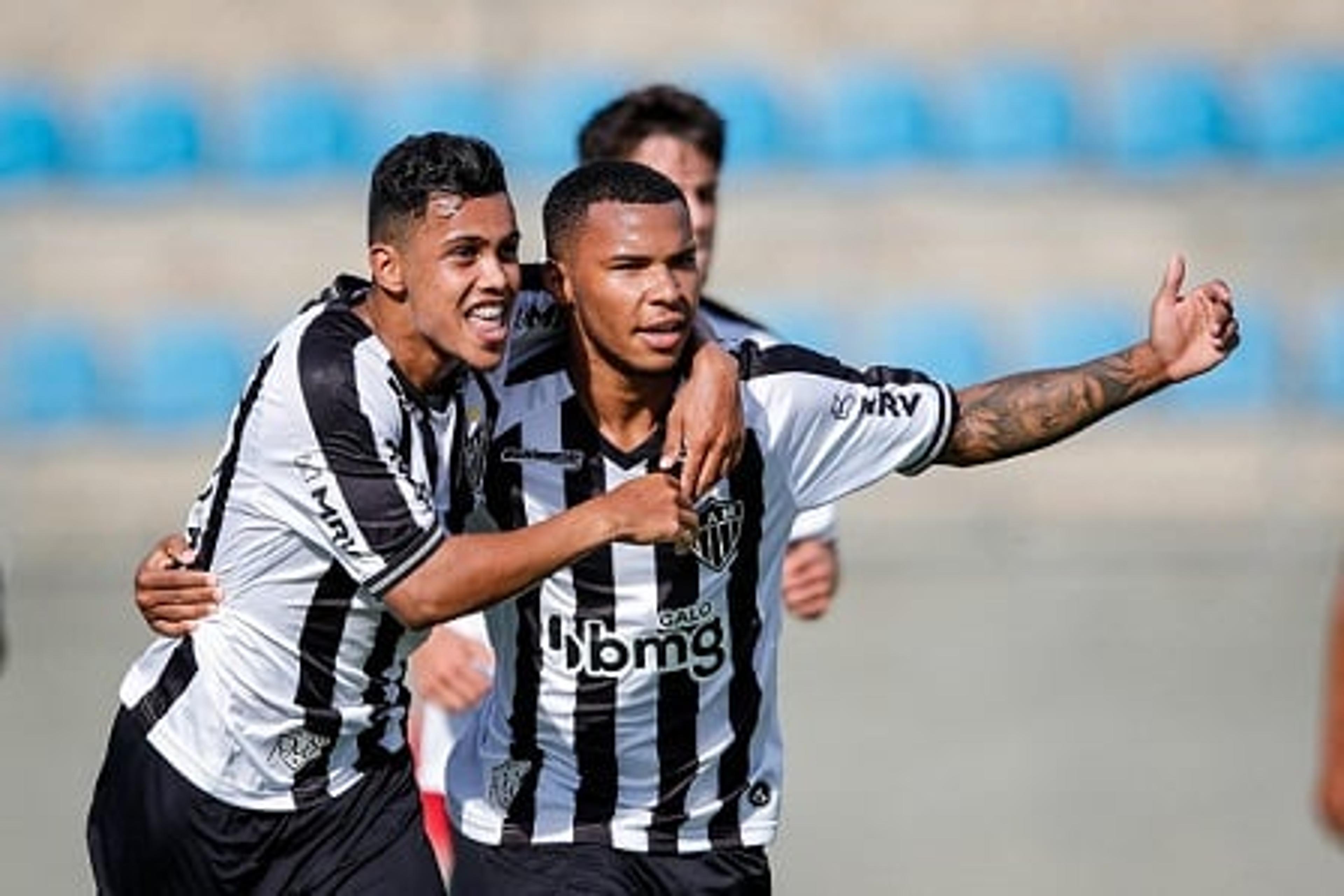 Sub-20 do Galo goleia o Vitória-BA e consolida o 3º lugar no Brasileiro