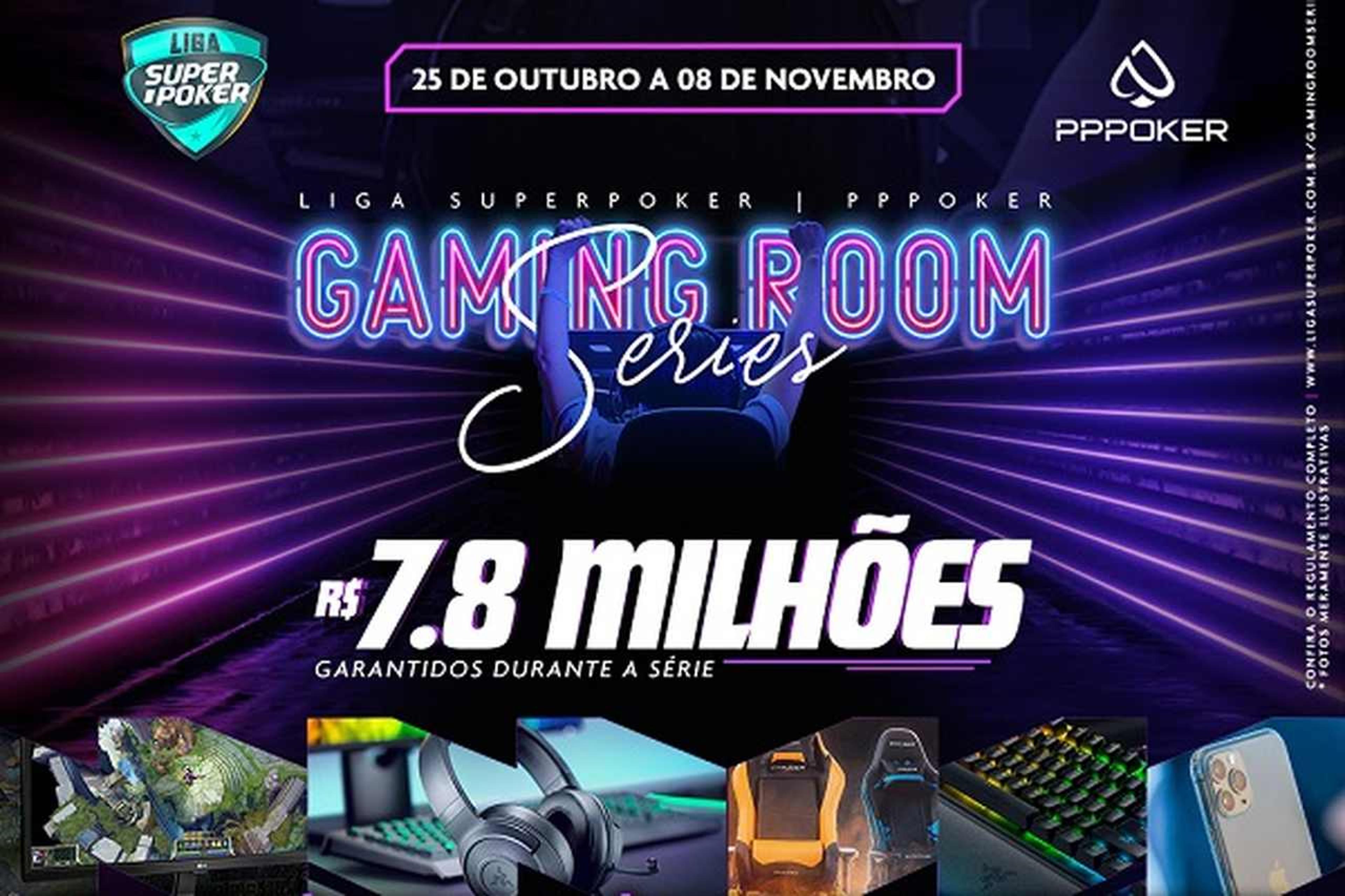 Liga SuperPoker: Gaming Room Series segue com torneios variados