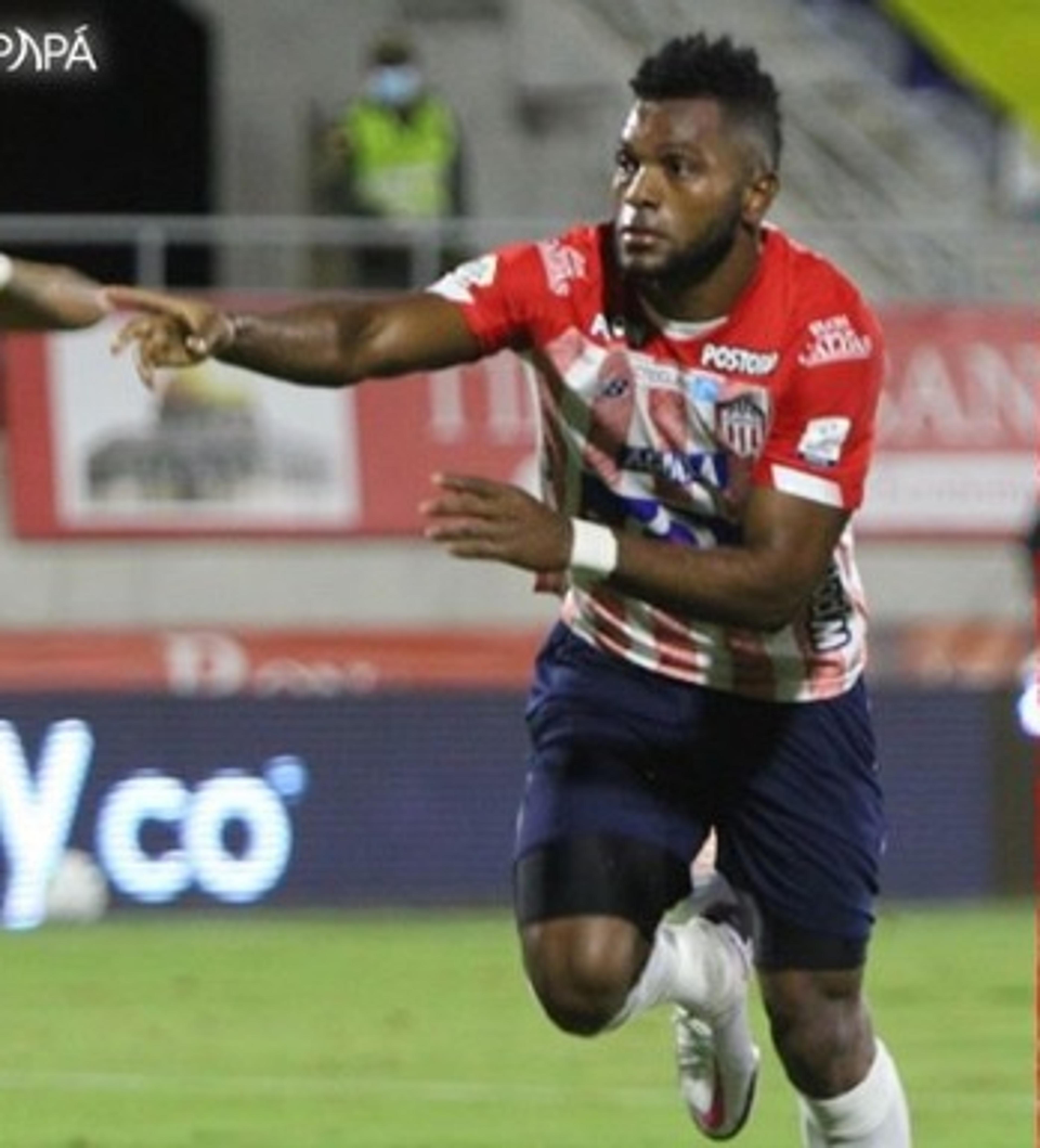 Goleador! Borja marca de novo e se consolida no Junior Barranquilla