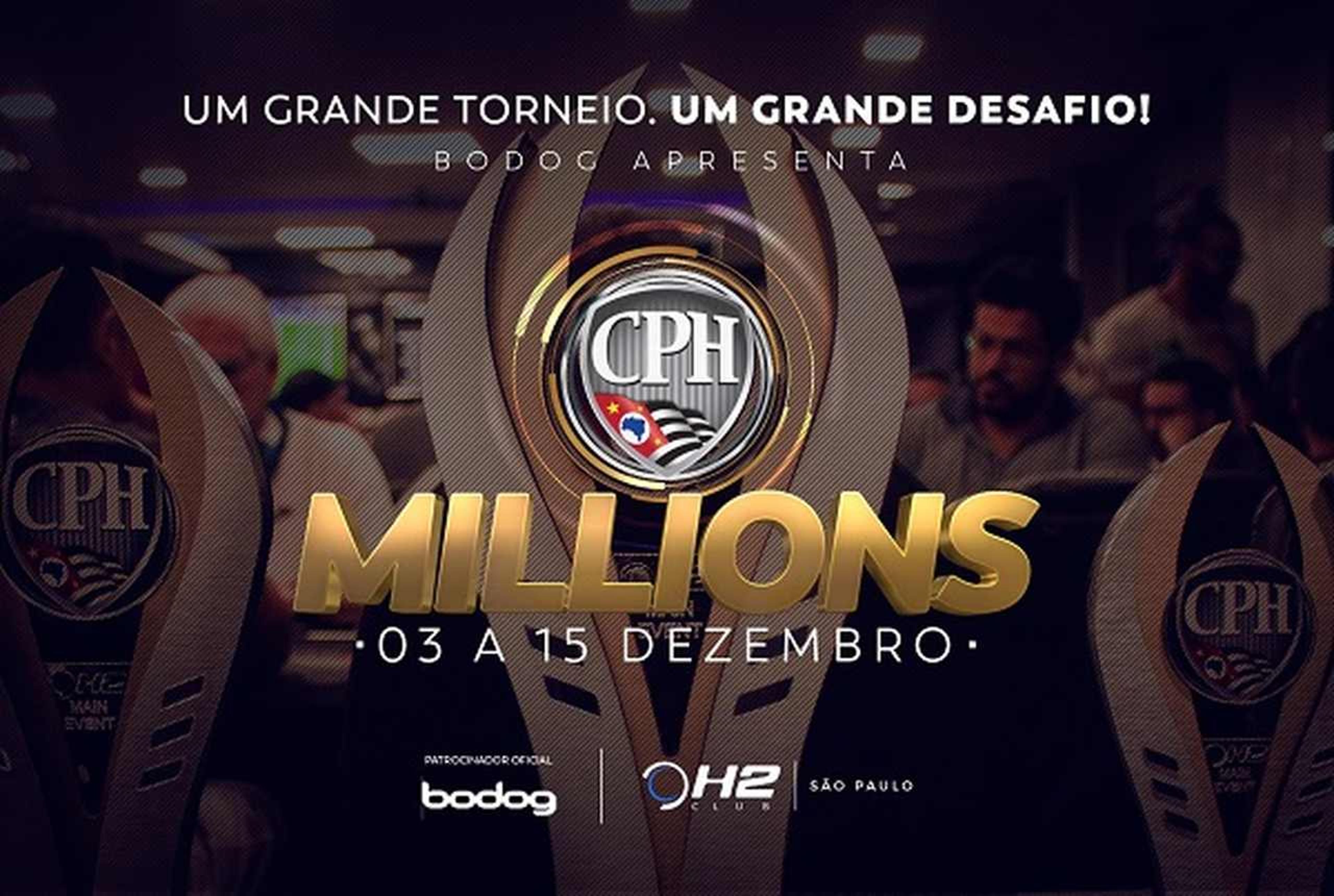 Bodog oferece satélites freeroll para o Main Event do CPH no H2 Club SP