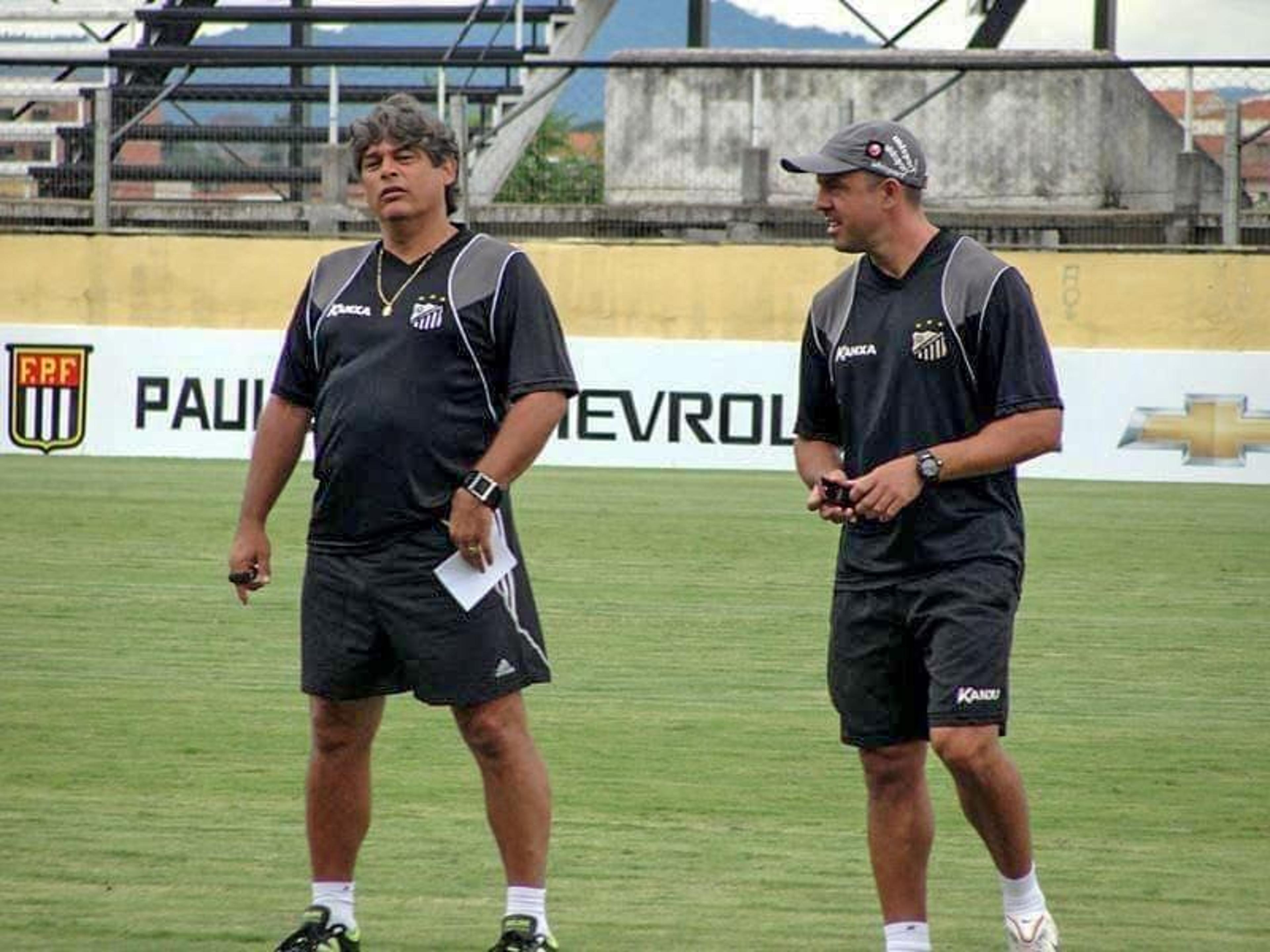 Parceiros no Bragantino, André Gaspar lamenta perda de Marcelo Veiga