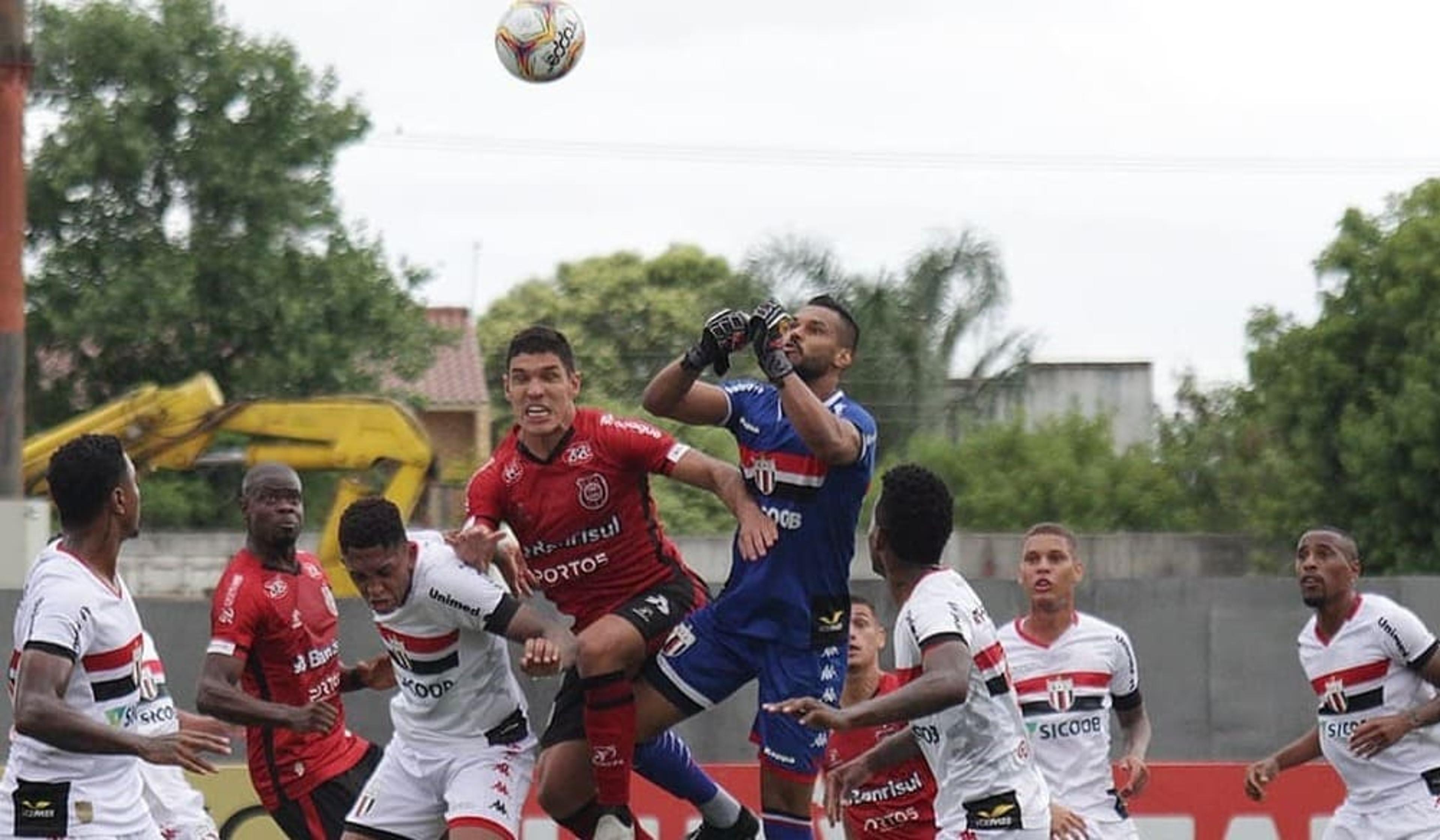 Em jogo morno, Brasil de Pelotas e Botafogo-SP empatam sem gols na Série B