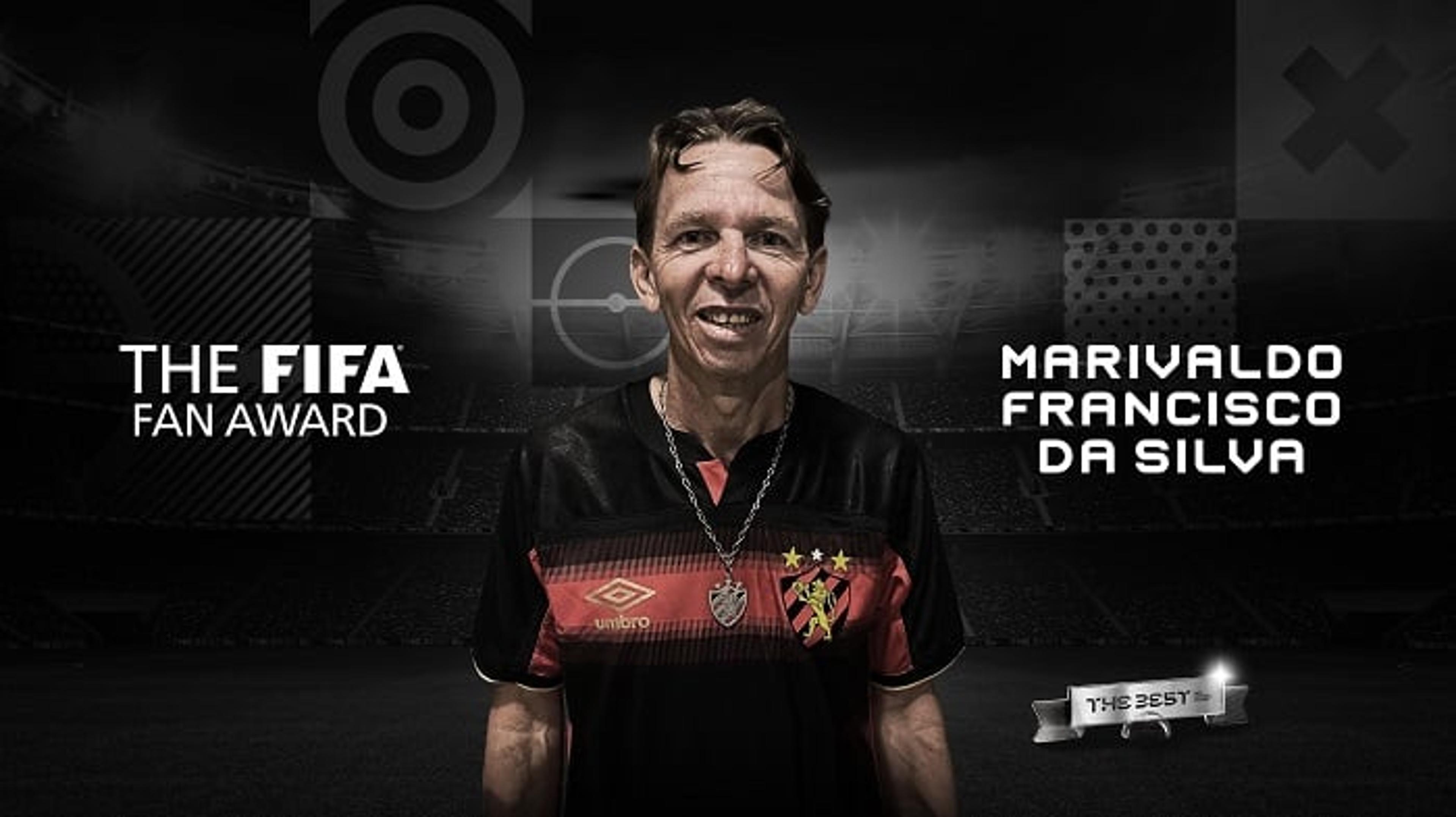 Vencedor do Fifa Fan Award, Marivaldo vira sócio ouro do Sport