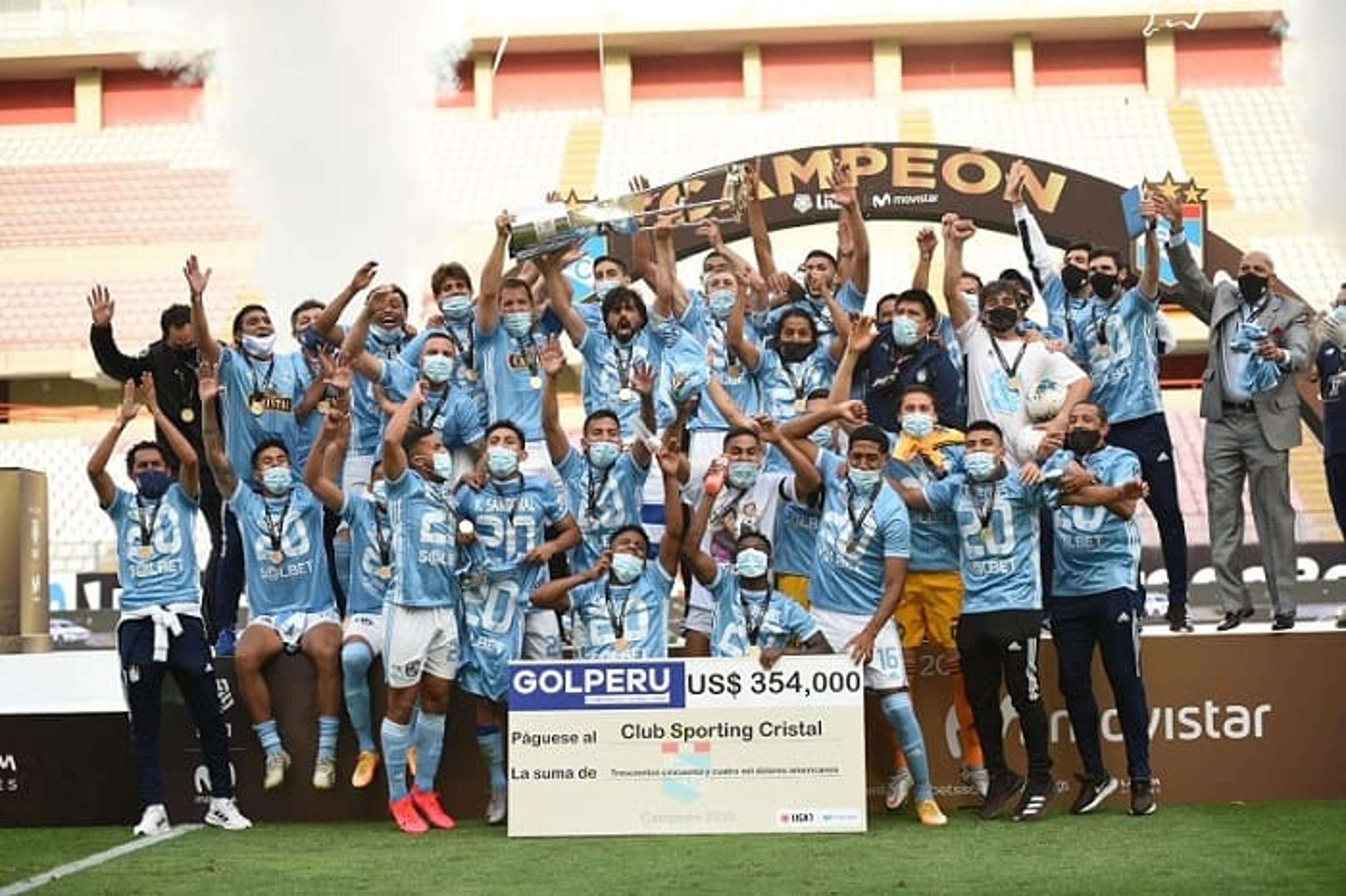 Sporting Cristal segura empate e fica com o título do Campeonato Peruano