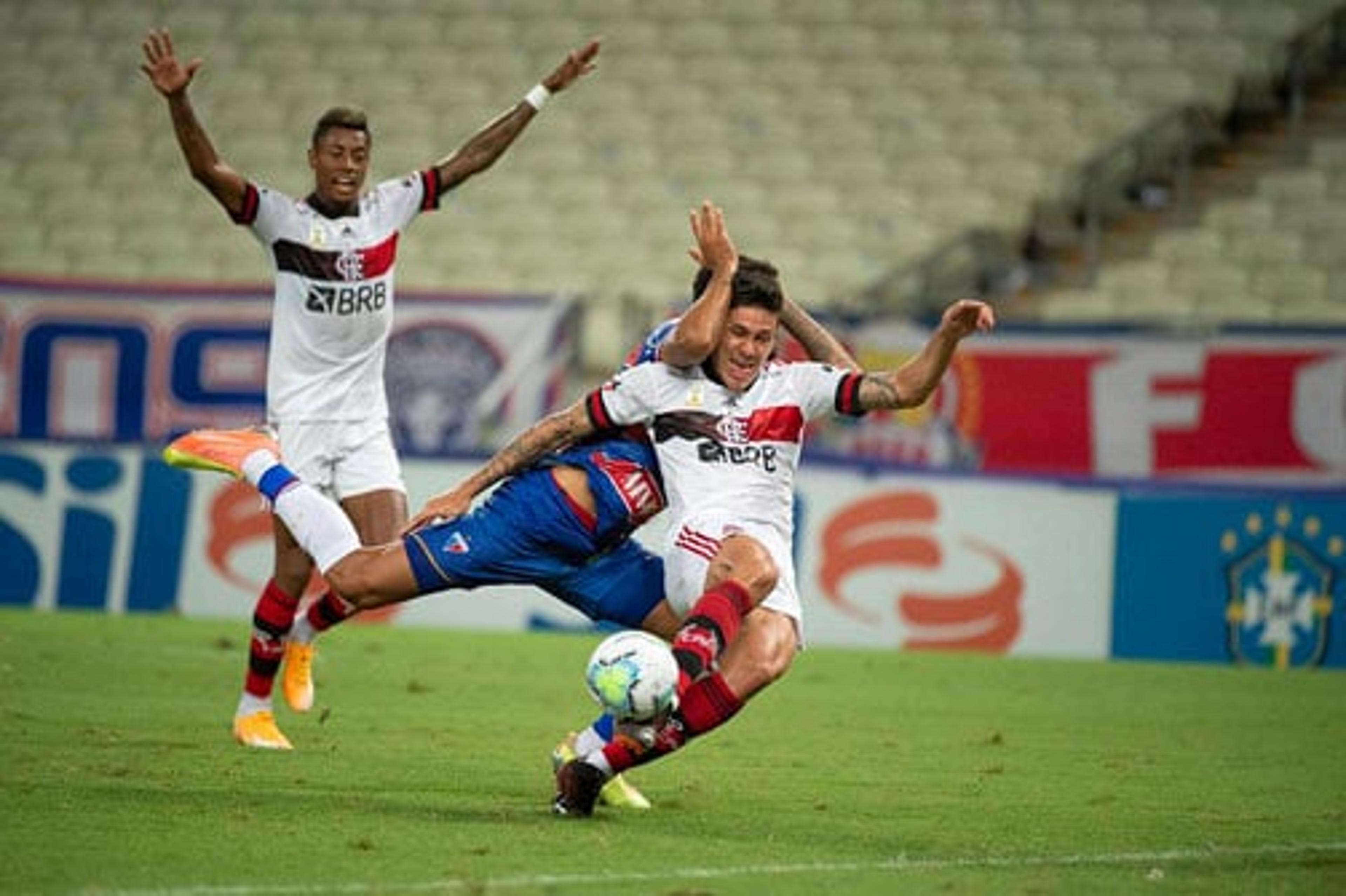 Pedro perde pênalti, e Flamengo empata com o Fortaleza no Castelão