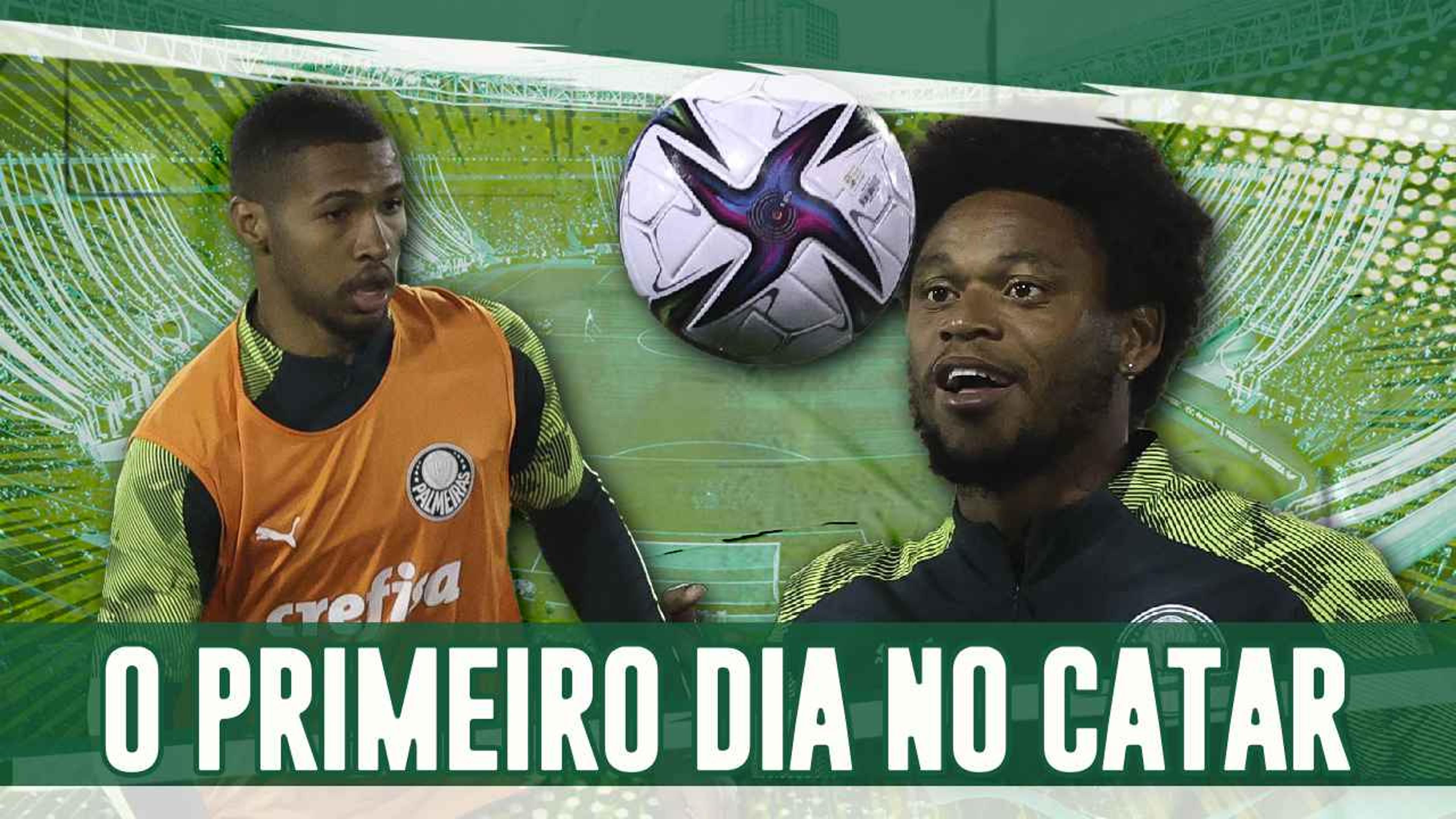 Com Wesley, Palmeiras faz primeiro treino no Catar