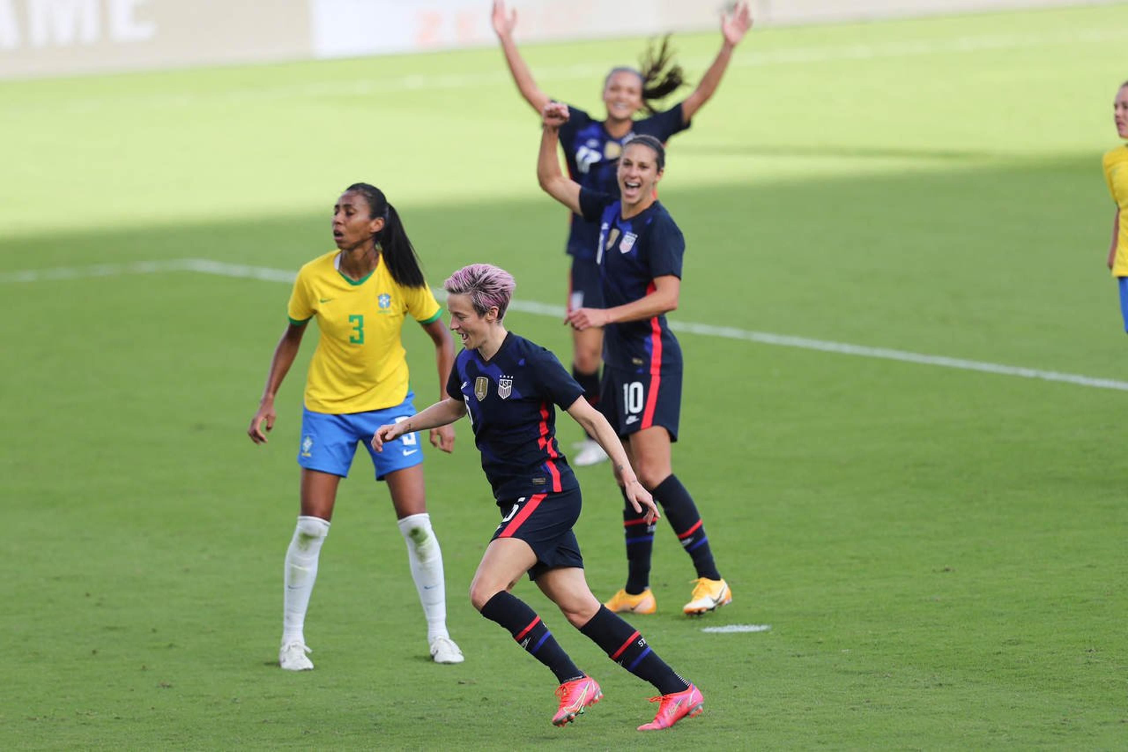 Brasil x Estados Unidos: veja o histórico e os confrontos memoráveis entre as equipes