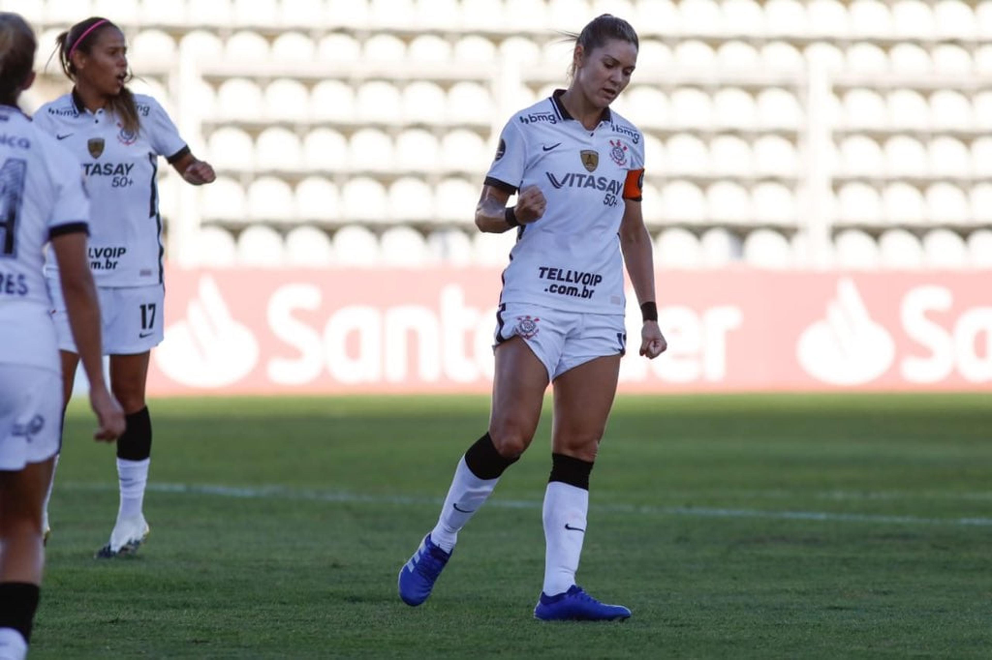 Corinthians e Avaí Kindermann começam a Libertadores Feminina atropelando