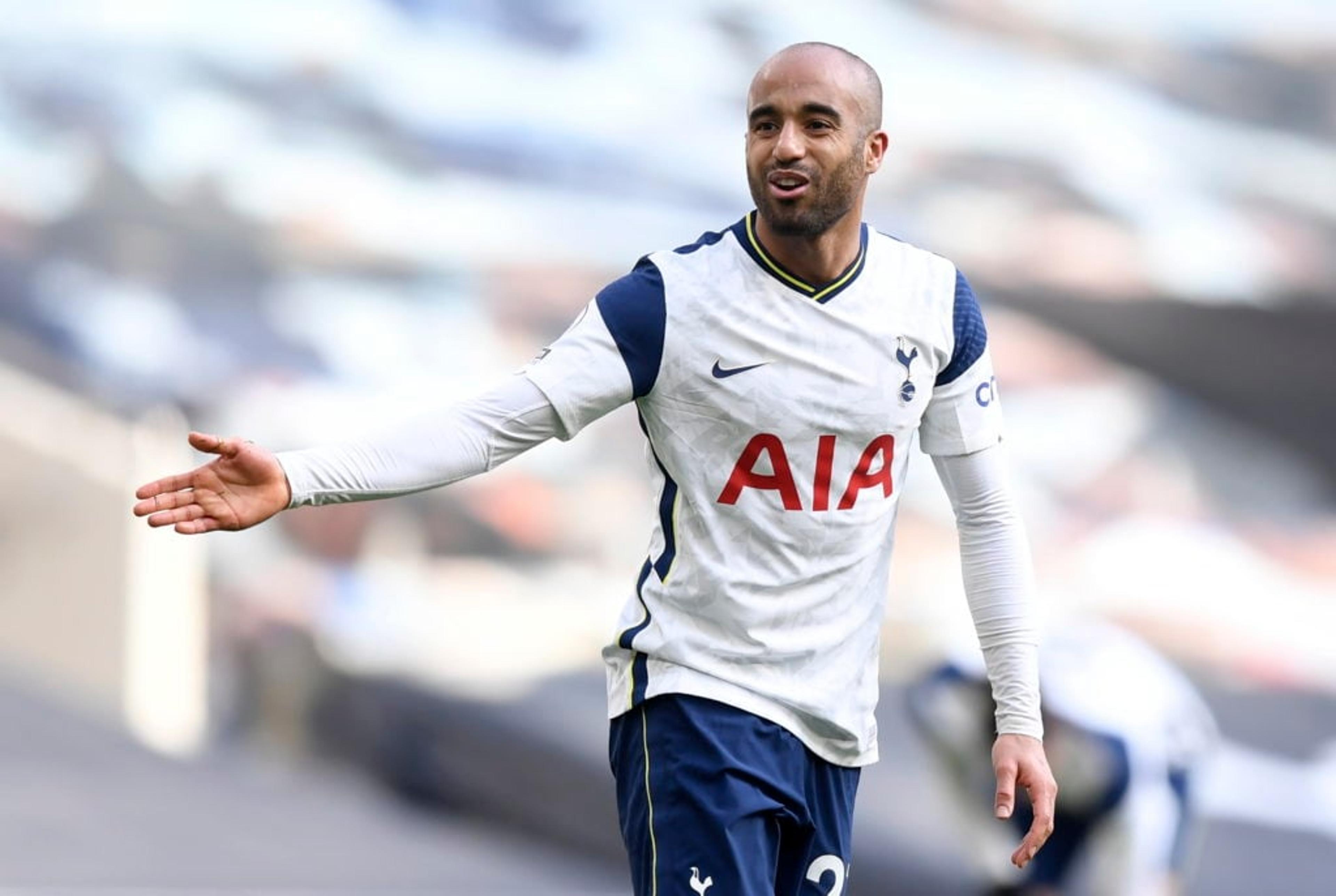 Tottenham anuncia saída de Lucas Moura ao fim da temporada