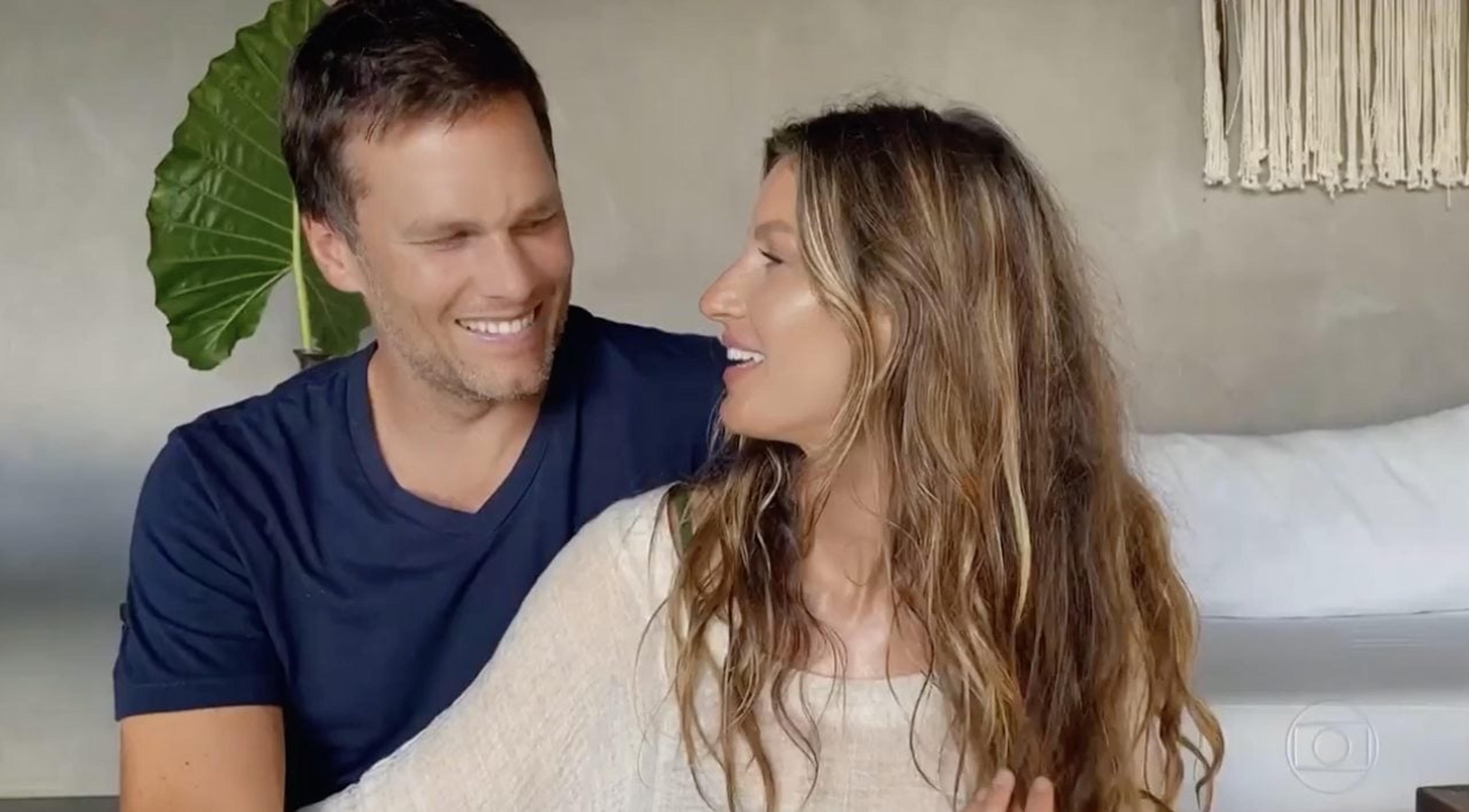 Tom Brady entra em entrevista de Gisele Bündchen e fala sobre aposentadoria