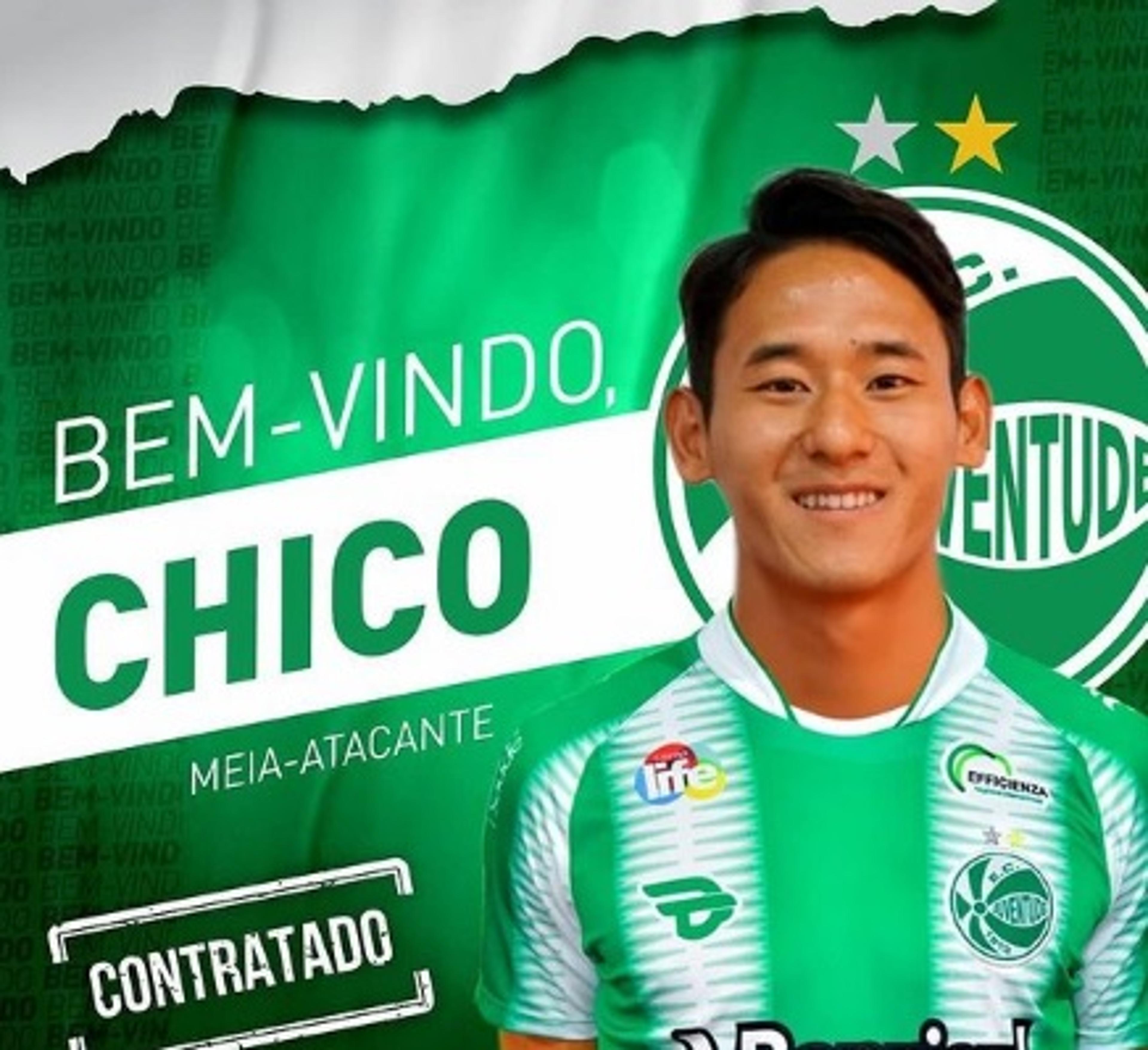 Reforço na área! Meia Chico é anunciado pelo Juventude